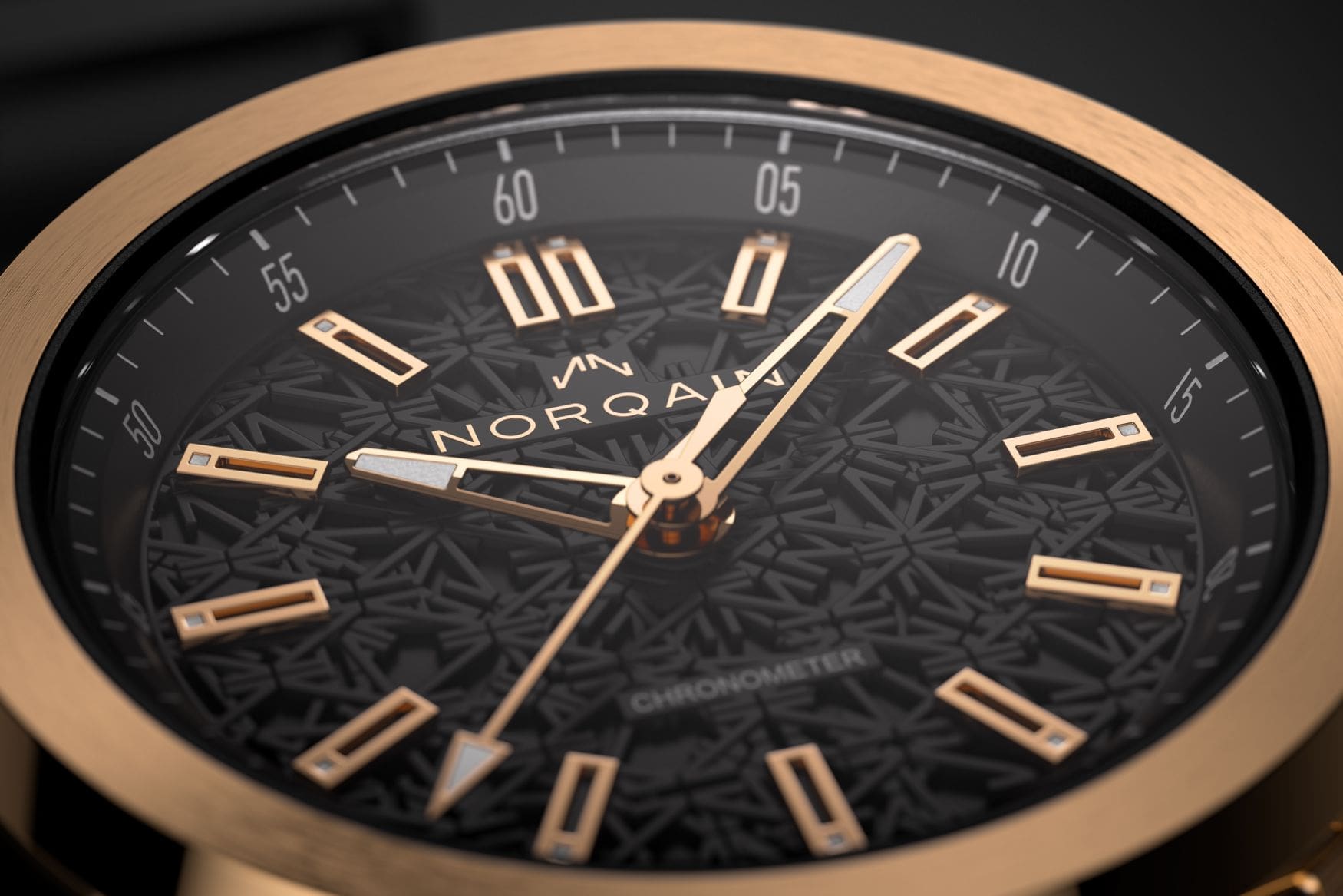 Norqain Wild ONE Gold dial