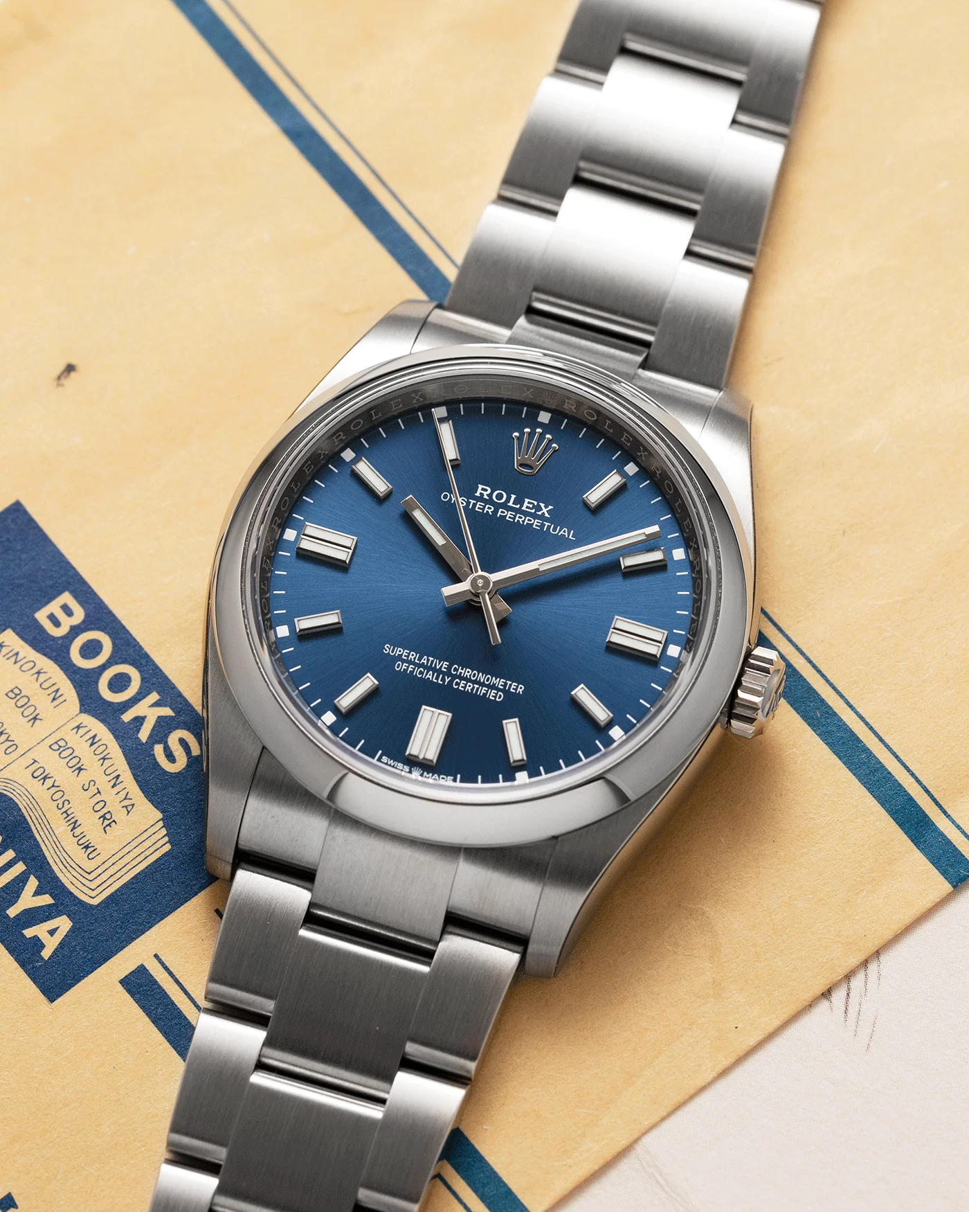 Rolex Oyster Perpetual 36 126000 Blue png