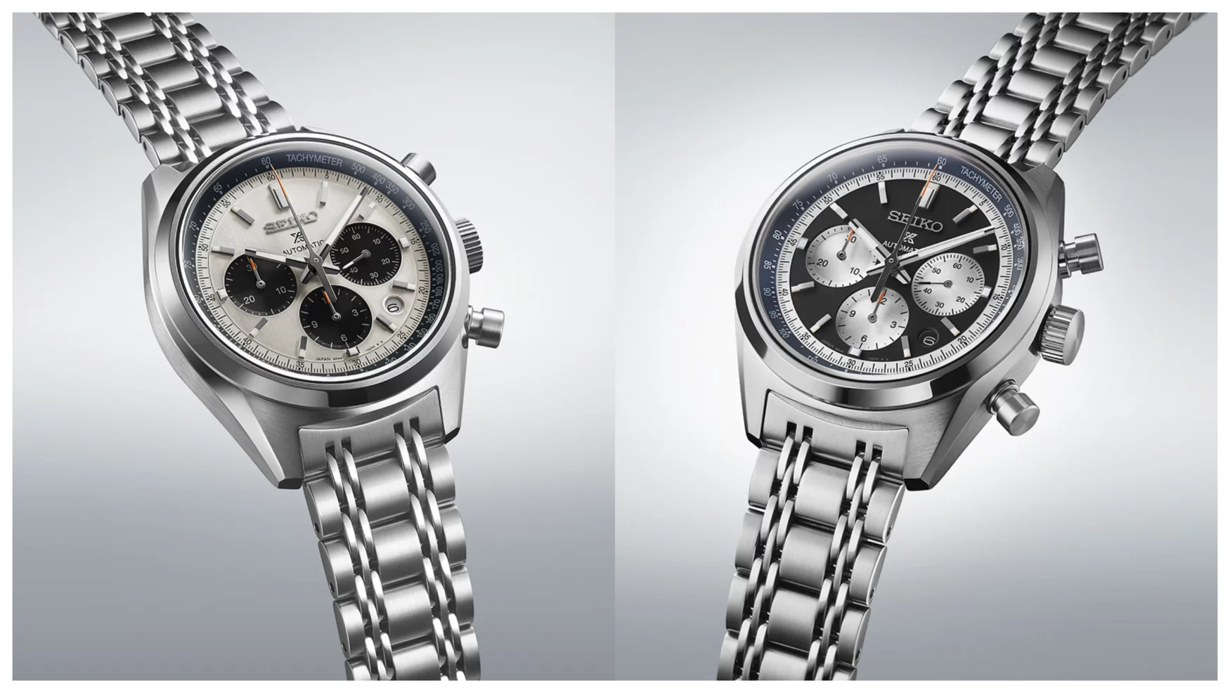 Seiko launches two panda-flavoured Speedtimer chronographs inspired by a 1972 design