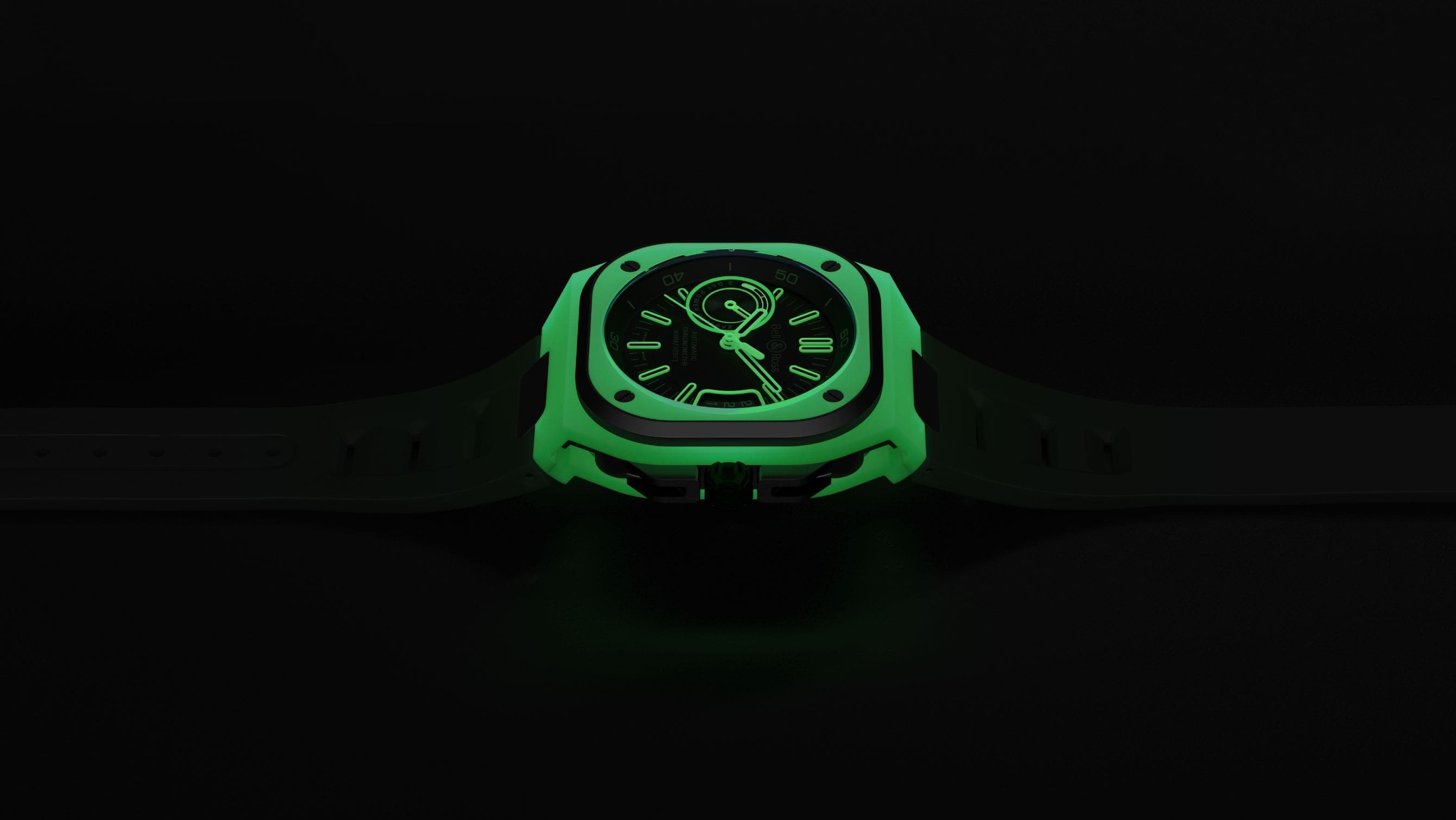 Bell & Ross’ BR-X5 Green Lum is their most sci-fi watch yet