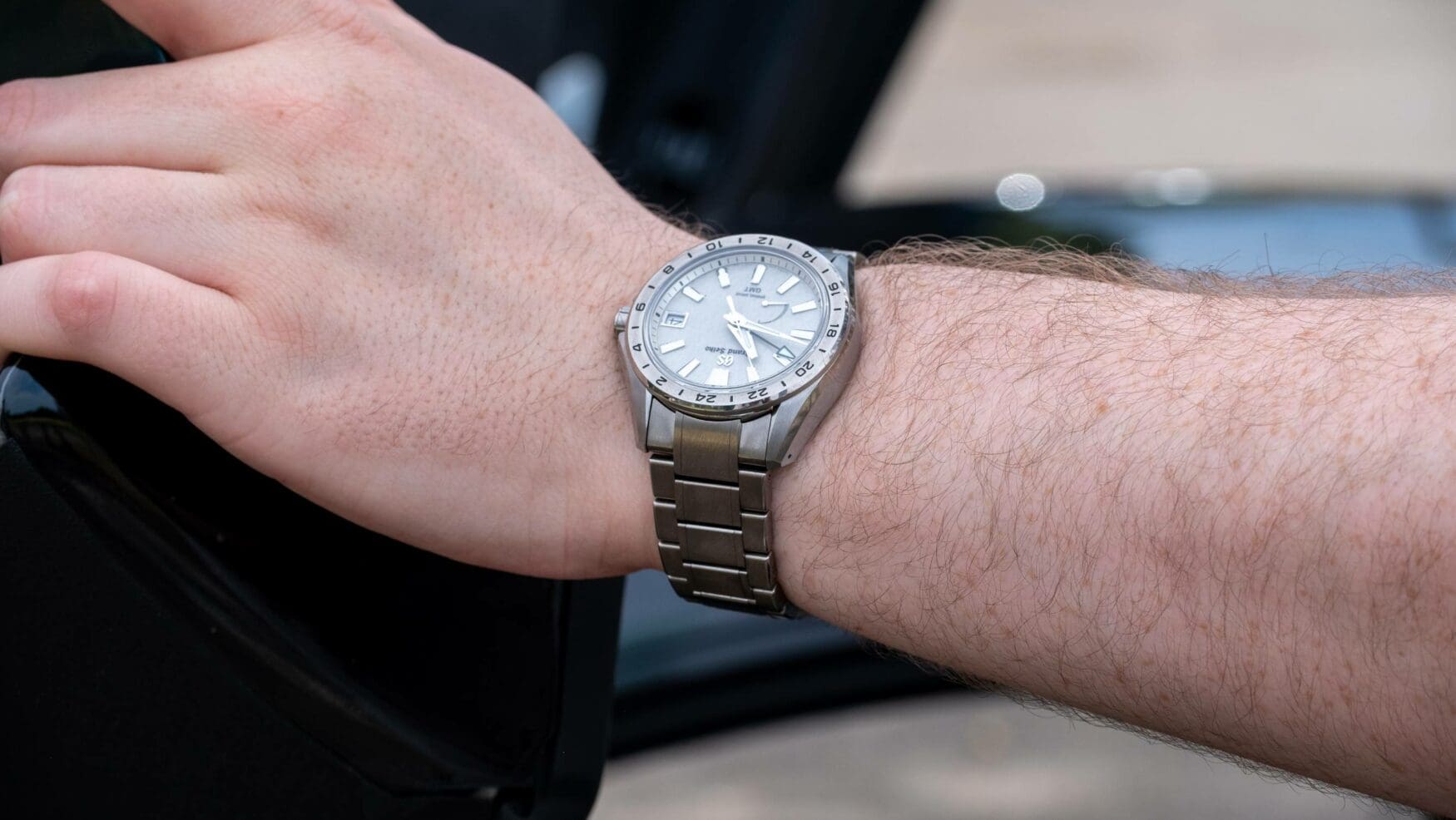 Living the jet set lifestyle for a day with the Grand Seiko SBGE285 Spring Drive GMT