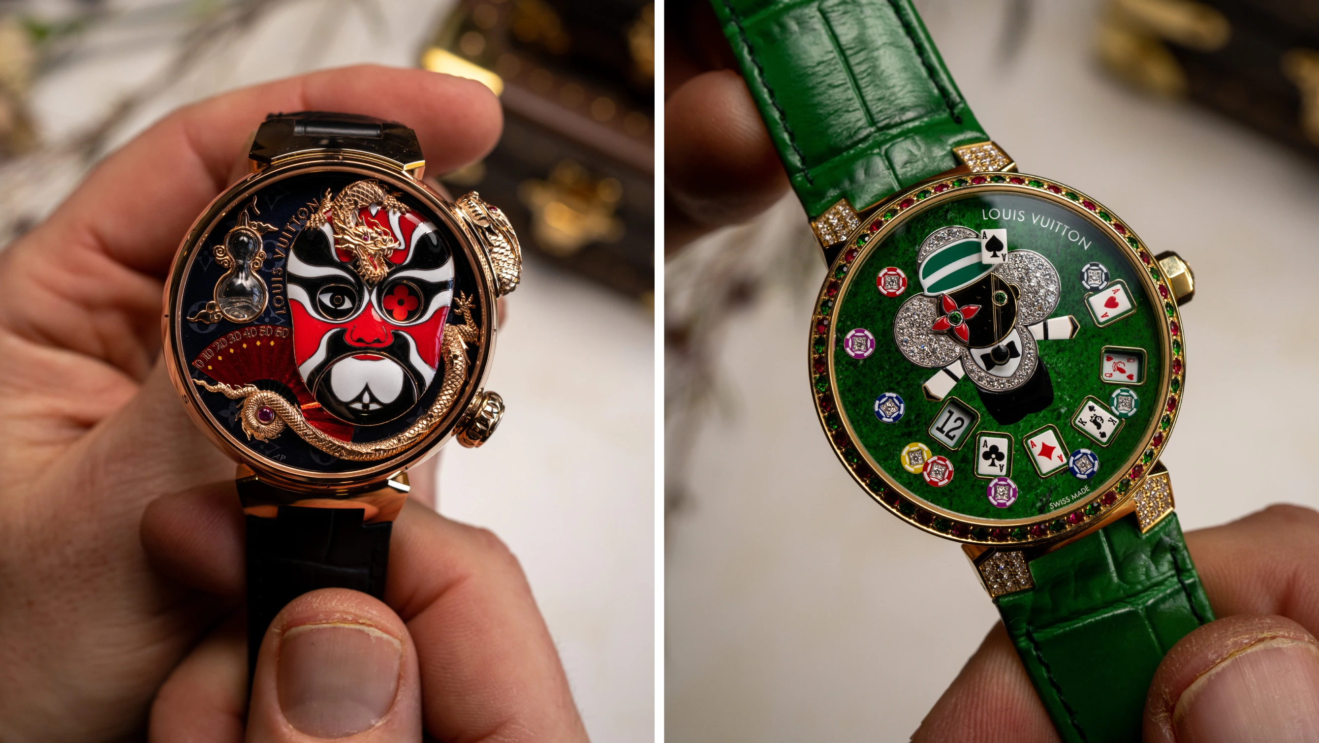 Andrew explores two pieces of Louis Vuitton’s horological art