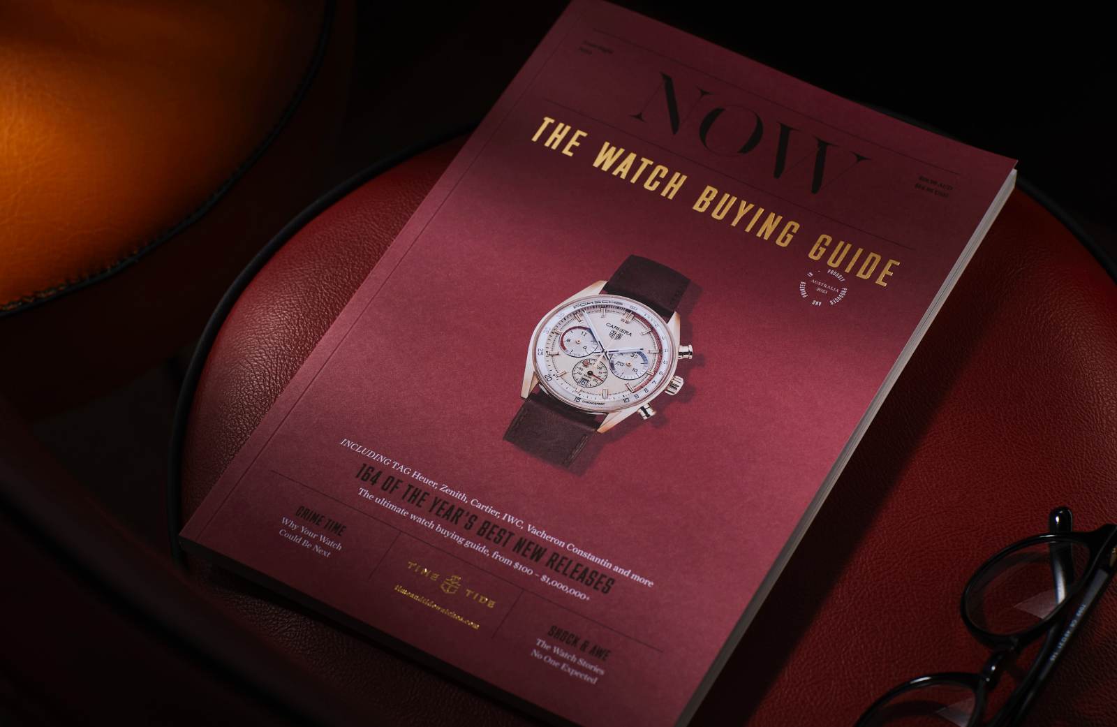 Machete-wielding crooks! Daredevil mountain rescues! A shed-load of watches! Yes, it’s Issue 8 of NOW, the Time+Tide Watch Buying Guide…