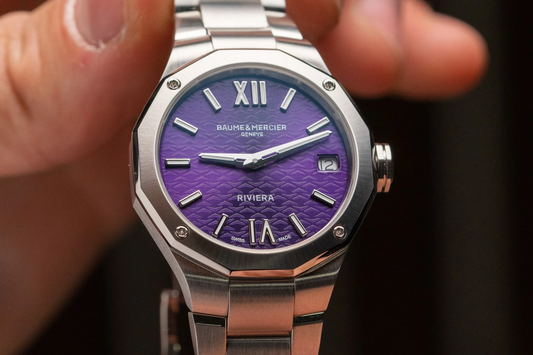 時計 Baume & Mercier Riviera quartz 33mm 11p Baume & Mercier Riviera 33mm celebrate half a century of the