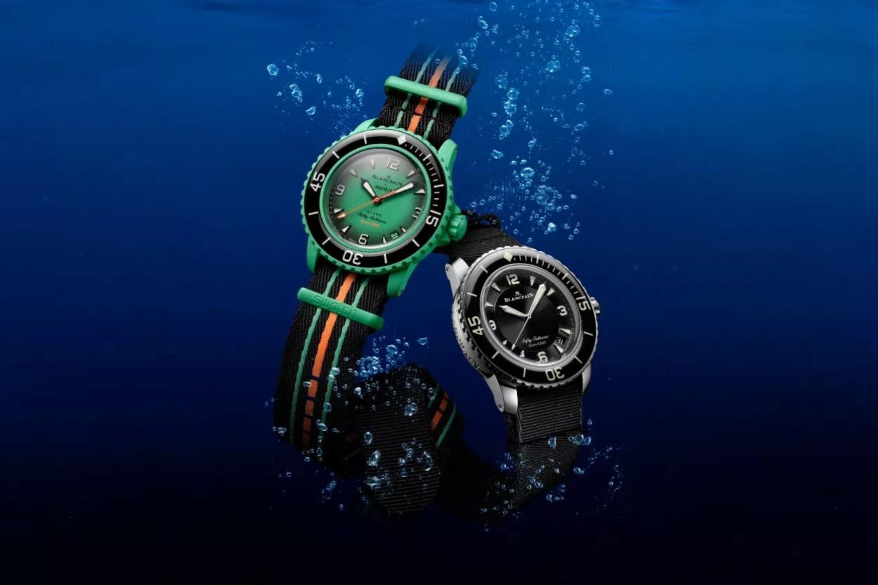 Blancpain X Swatch underwater