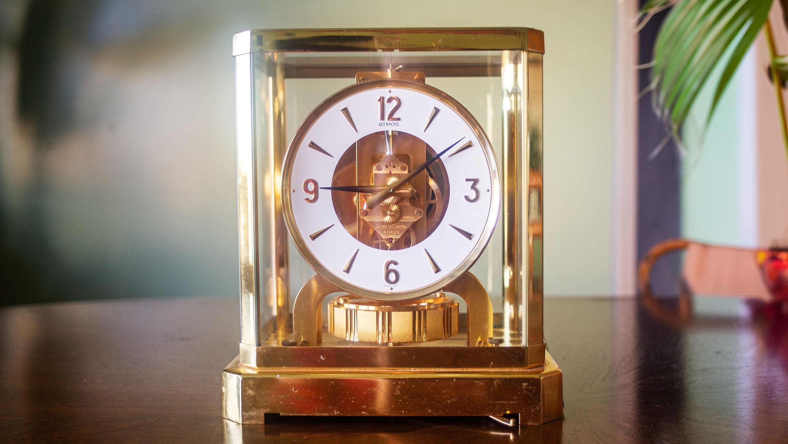Jaeger LeCoultre Gold-Plated Atmos Clock For Sale at 1stDibs | atmos clock  value, lecoultre clock, atmos clock for sale