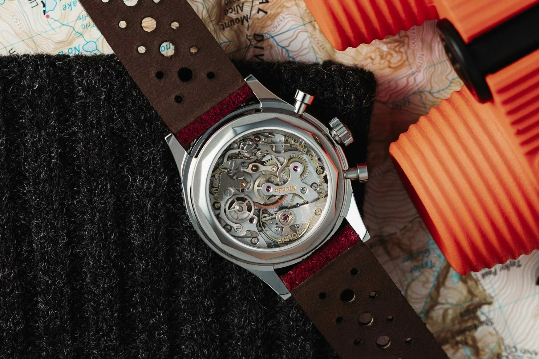 Nivada Grenchen x Worn & Wound Chronomaster Valjoux 72 V2