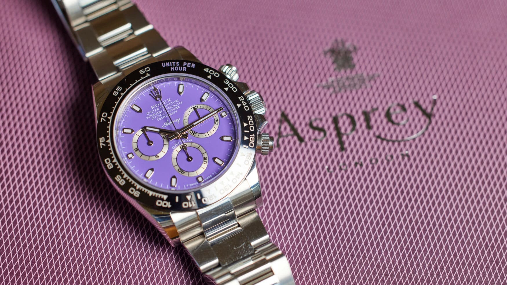 Rare Asprey Rolex Daytona and more up for grabs now at Sotheby’s Fine Watches online auction