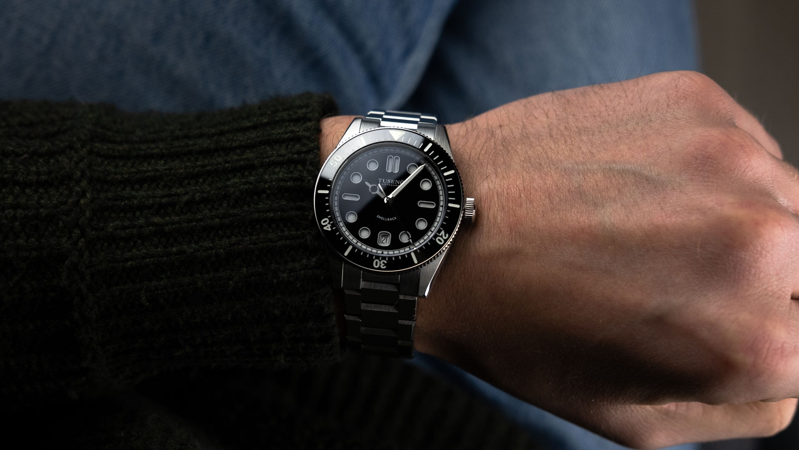 The Tusenö Shellback V2 is a stylish Swedish dive watch that’s a cut above most independent offerings