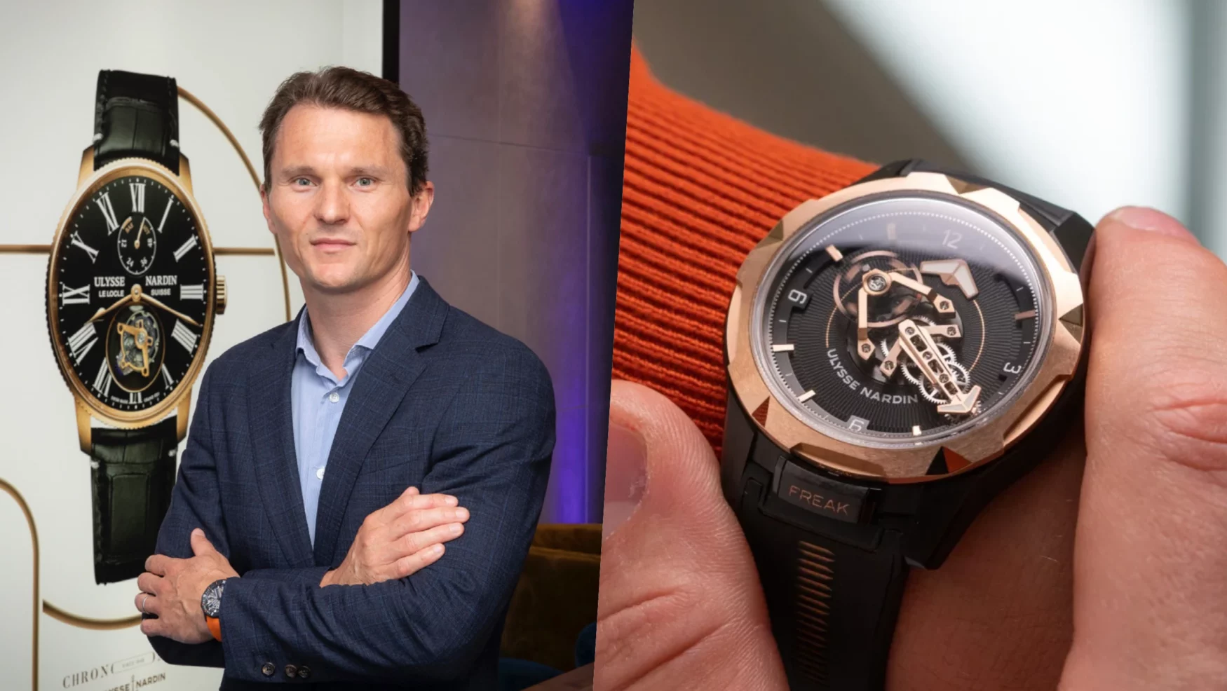 Talking Freak, food, and more with Ulysse Nardin Chief Growth Officer Matthieu Haverlan