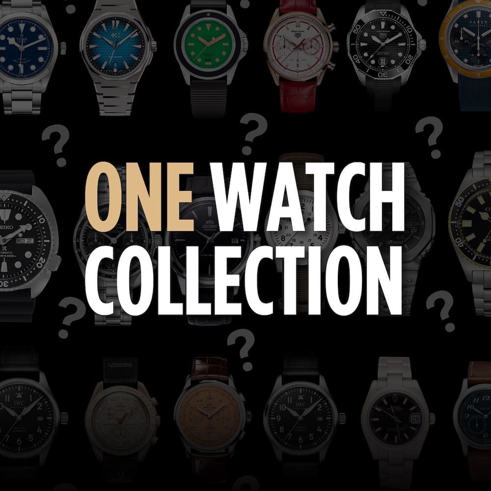 One-watch collection – these were your picks…
