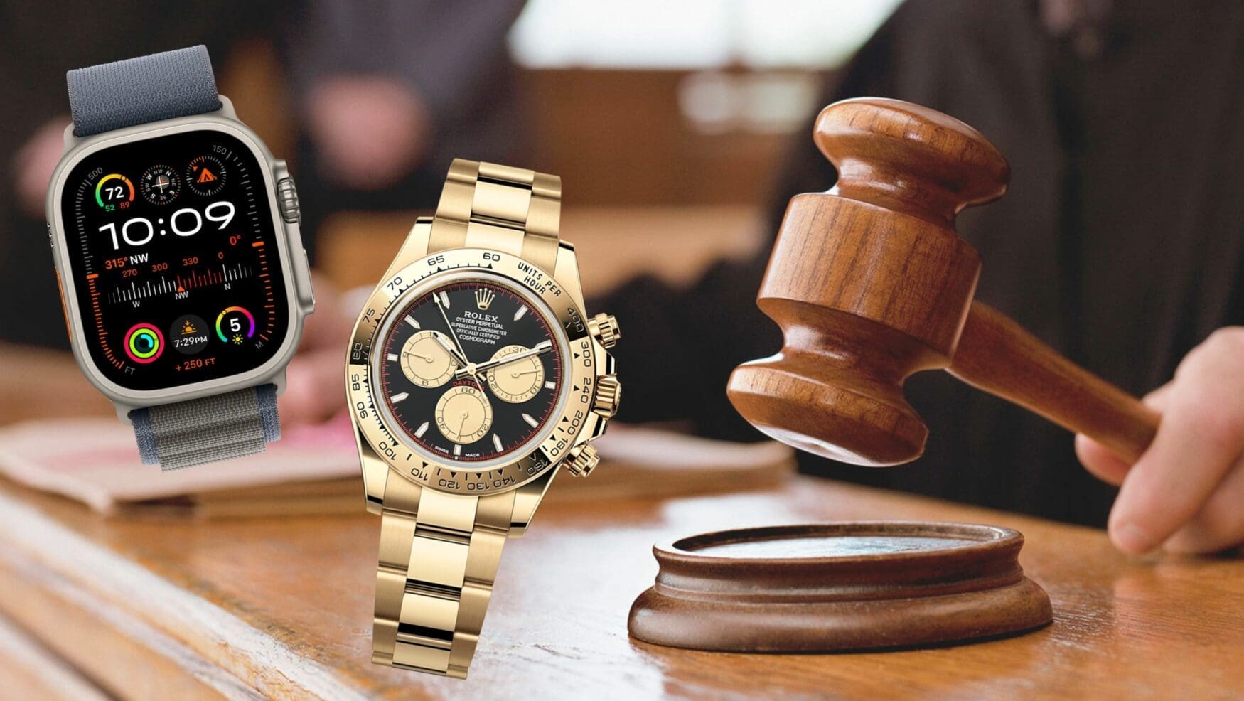 Rolex and Apple find themselves in hot water