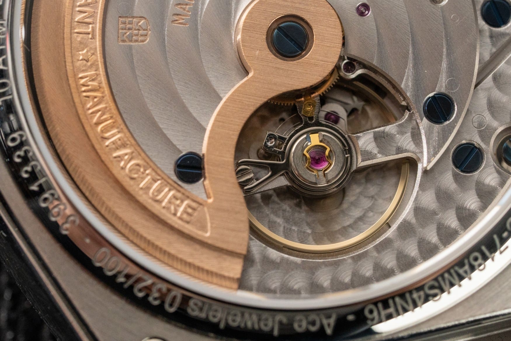Frédérique Constant x Ace Jewelers Highlife Worldtimer Amsterdam movement