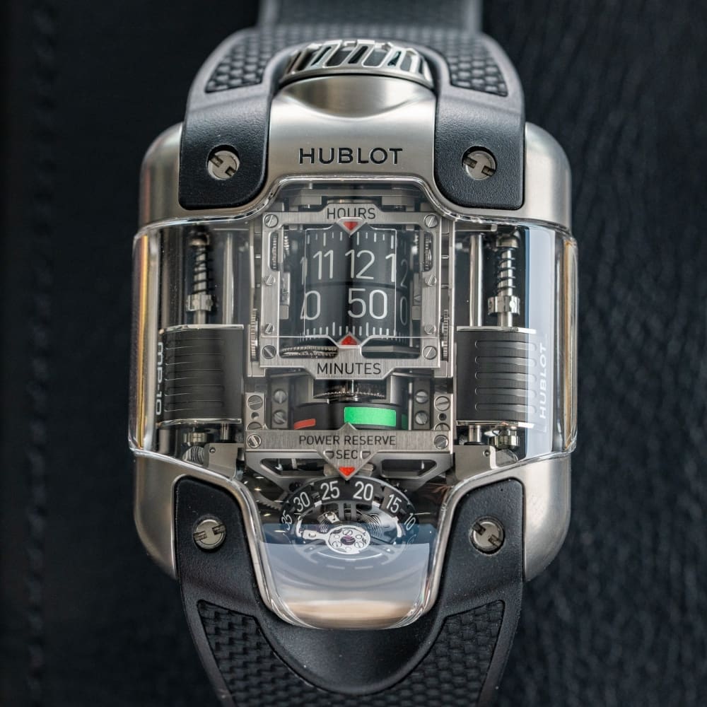 Hublot MP-10 Tourbillon Weight Energy System Titanium | HANDS ON