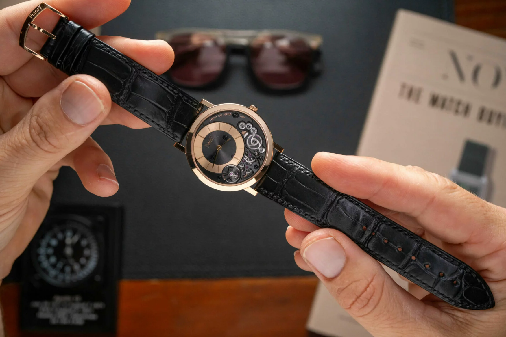 The Piaget Altiplano Ultimate 900P is just 3.65mm thick yet still