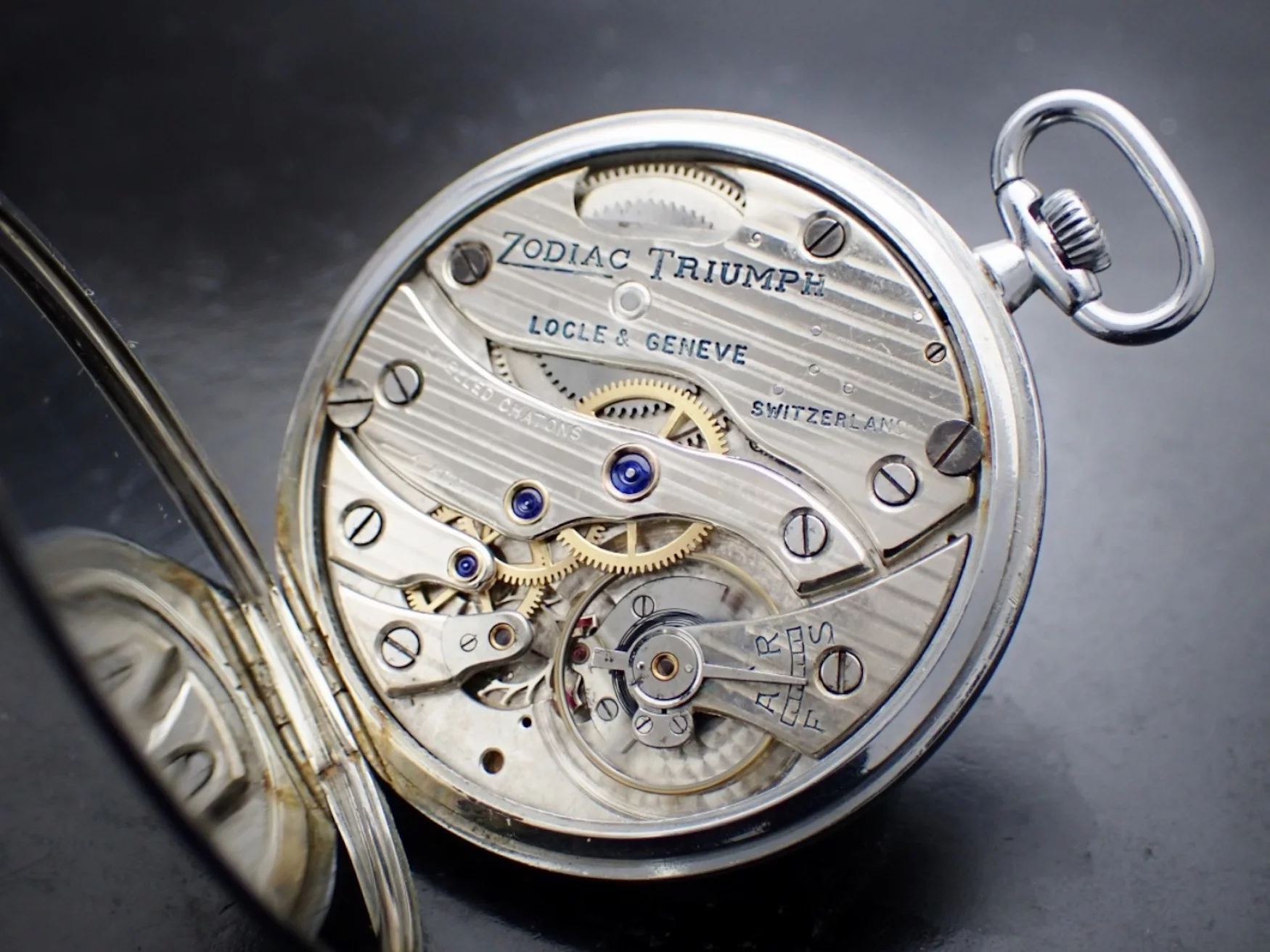 Past auction: Gentleman's 14 karat yellow gold pocket watch, Chaton swiss |  July 27, 2011