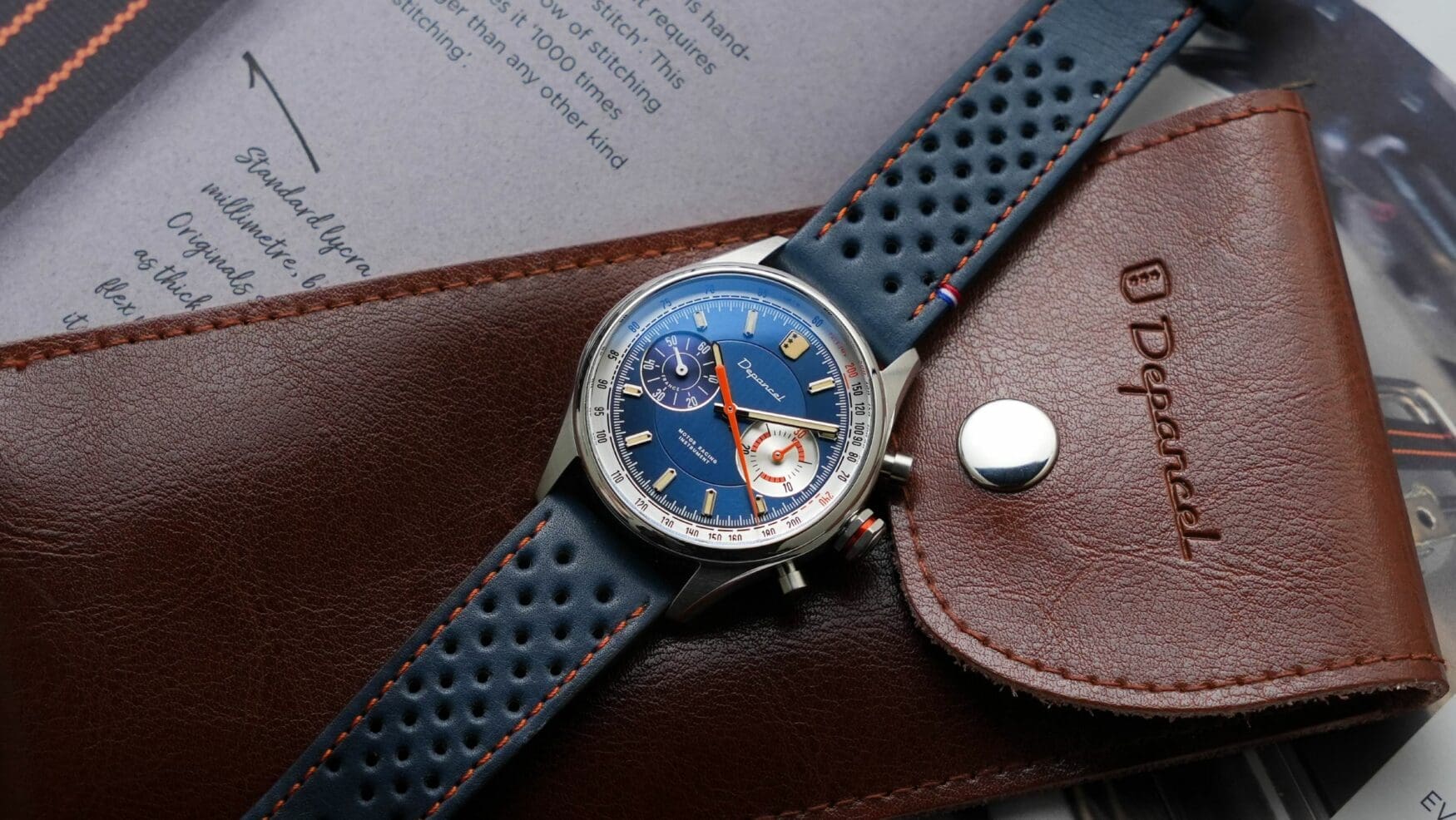 Depancel’s new Allure Manual Chronograph is a value-driven ’70s charmer