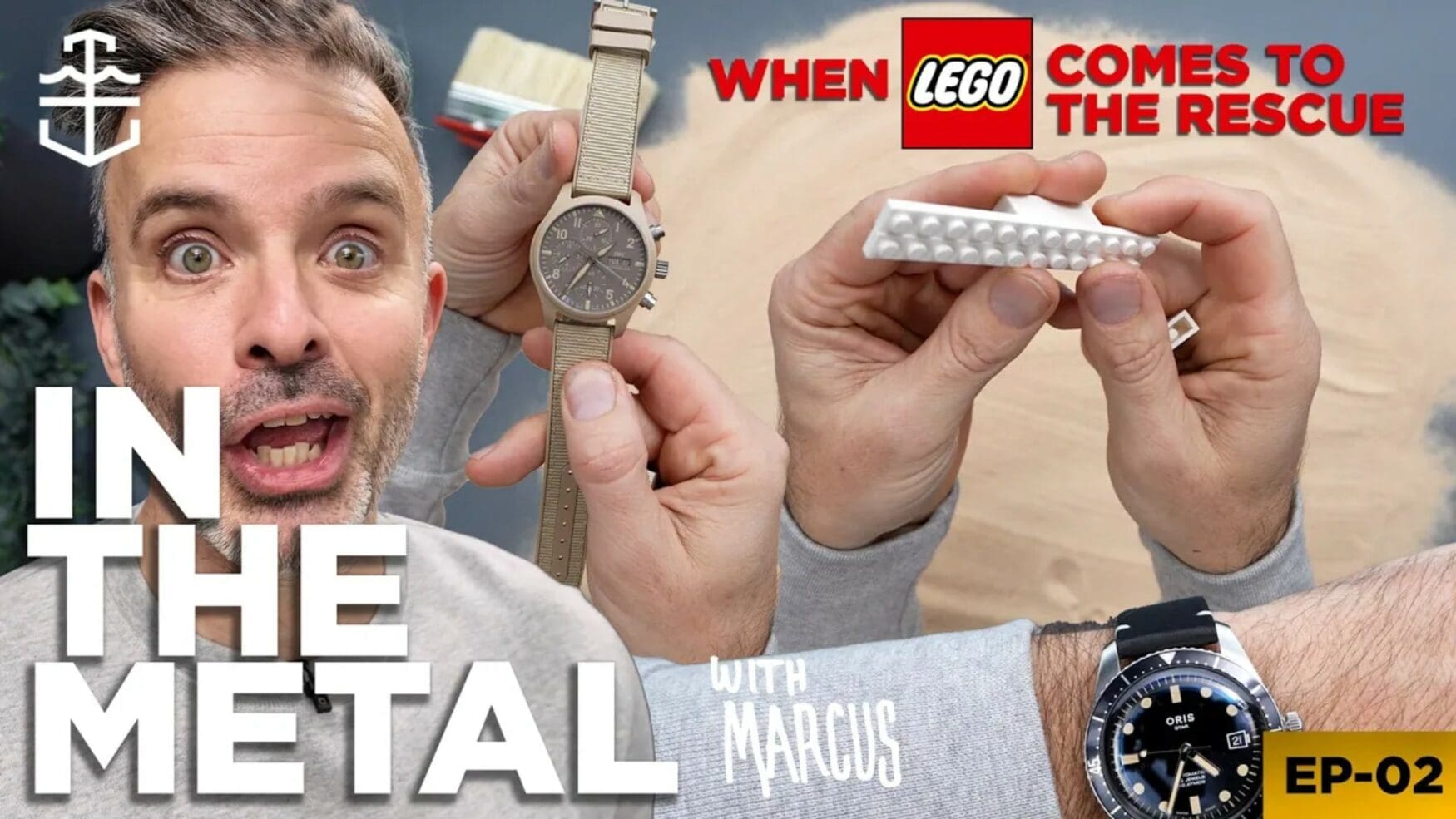 Marcus talks ceramic IWCs, and how to shoot watches with Lego and sand