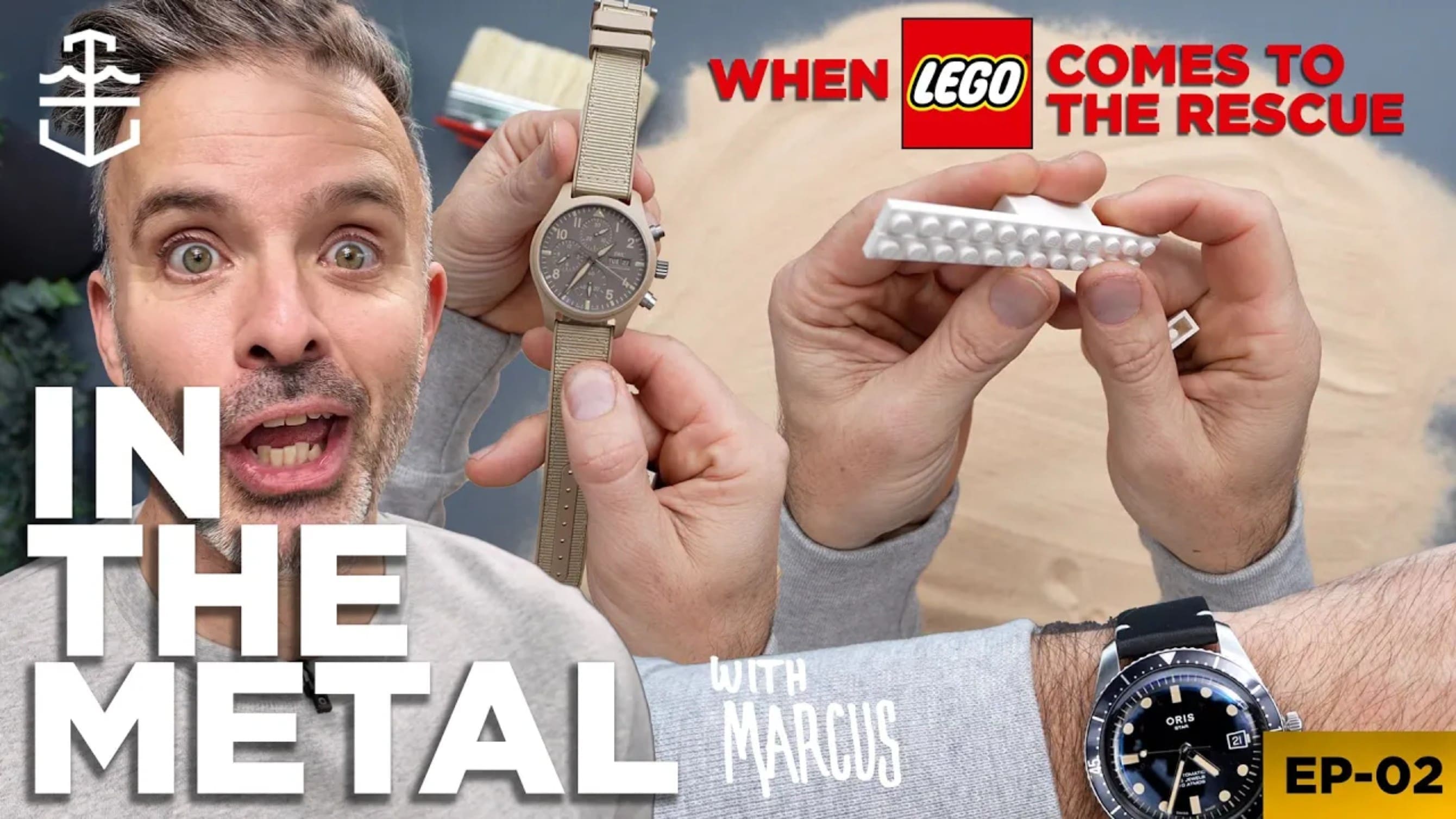 Marcus talks ceramic IWCs, and how to shoot watches with Lego and sand