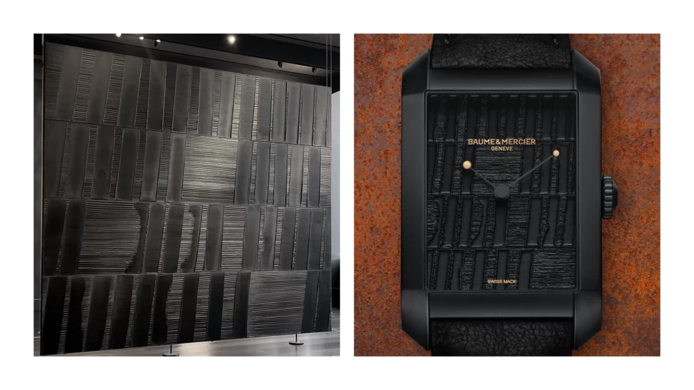 Baume & Mercier debut a new Soulages sequel with another stunning painting-inspired dial