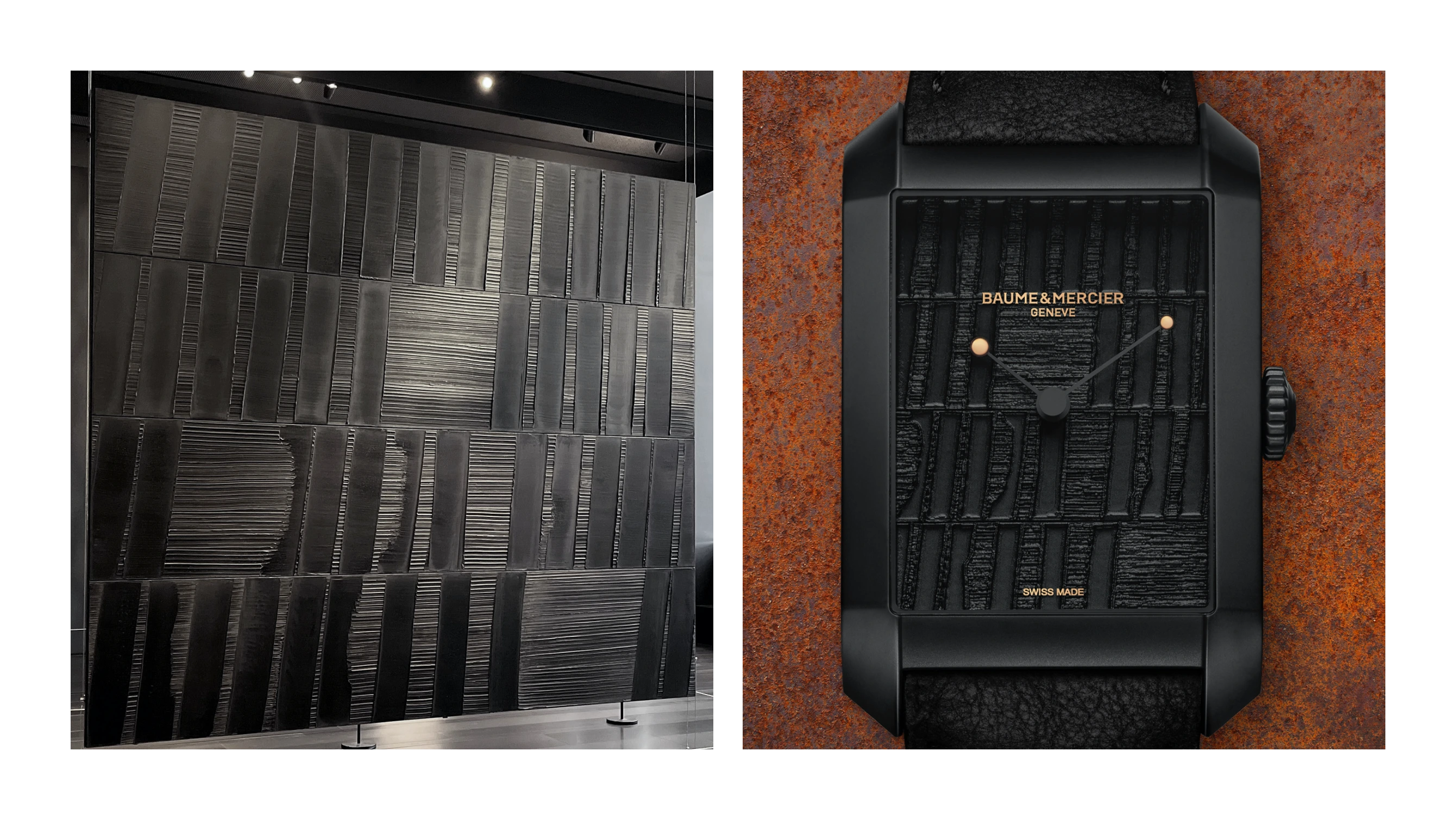 Baume & Mercier debut a new Soulages sequel with another stunning painting-inspired dial