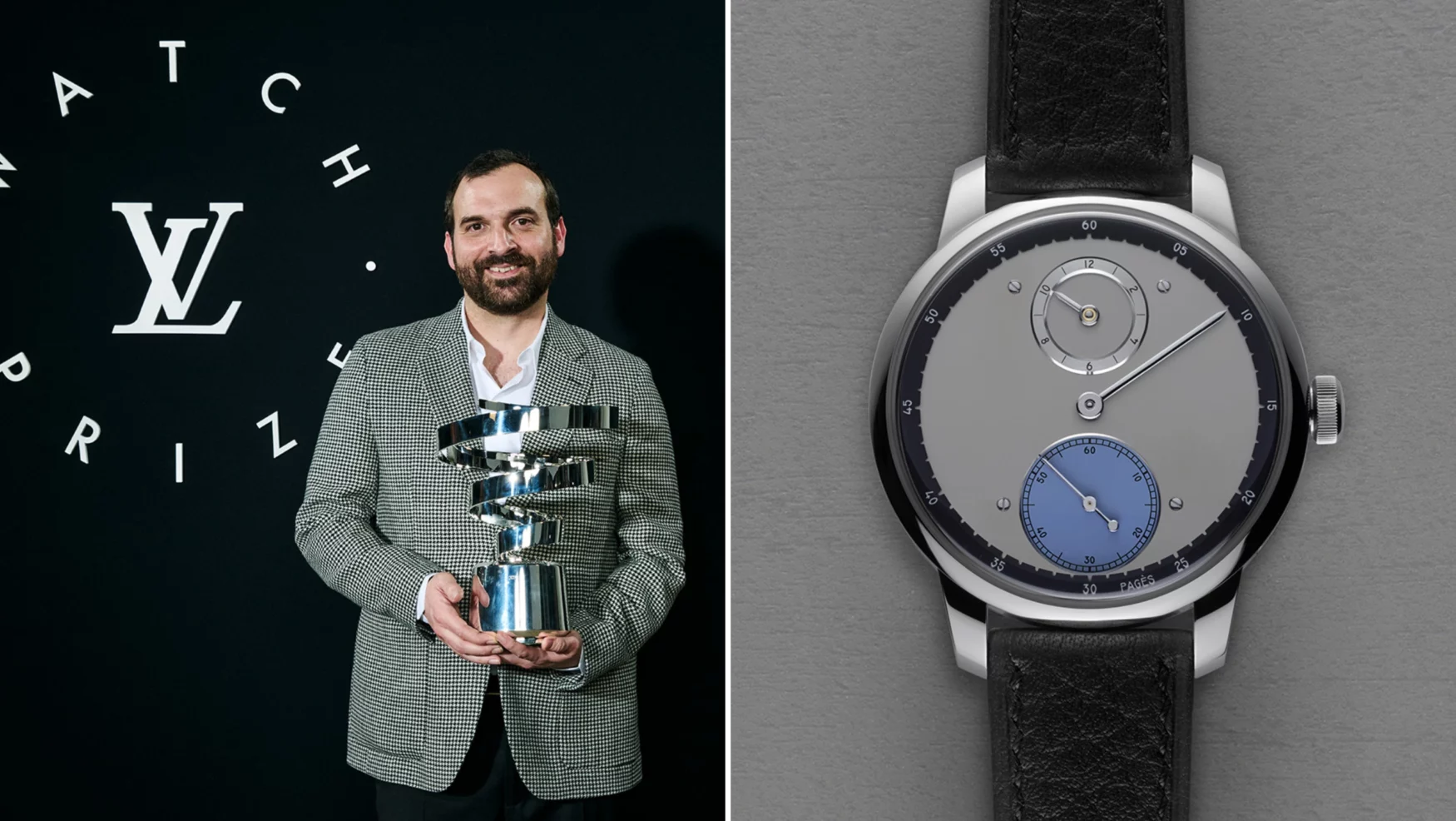 Raúl Pagès wins the first-ever Louis Vuitton Watch Prize for Independent Creatives