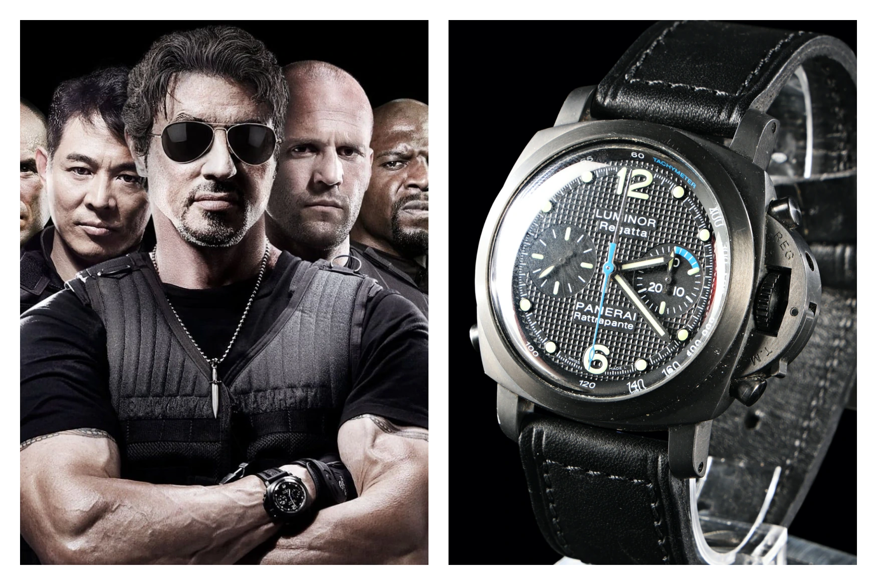Sylvester Stallone Panerai The Expendables Auction Body