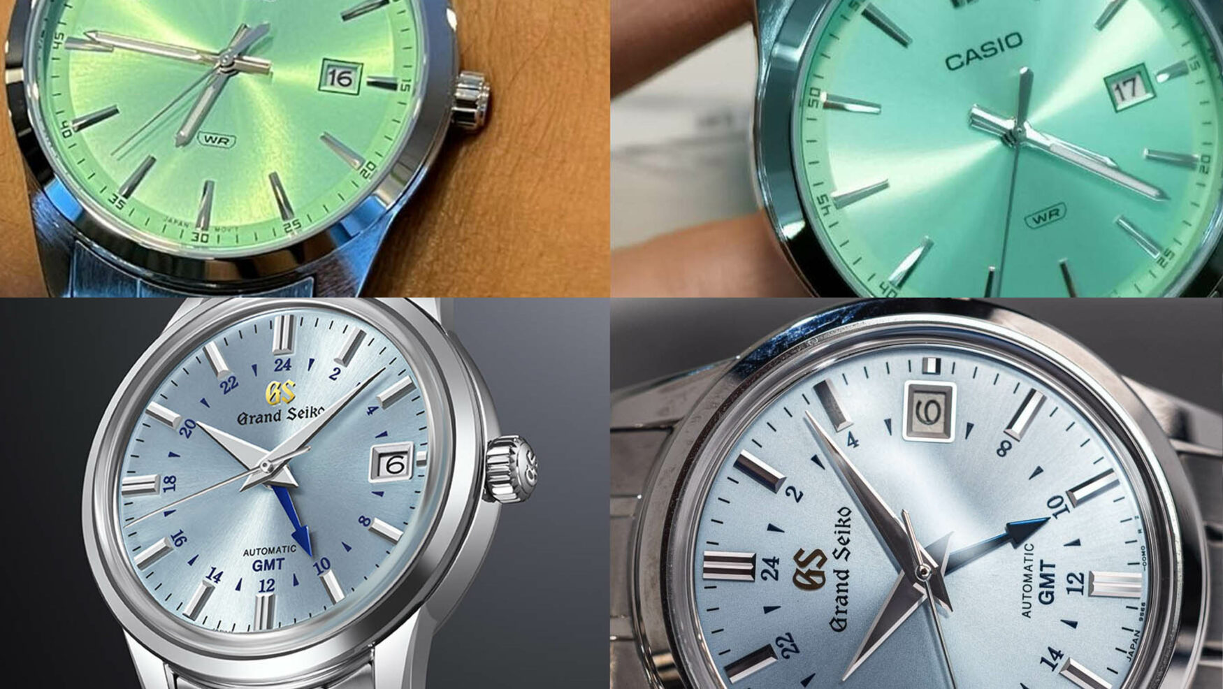 How watches can change between photos and reality desktop