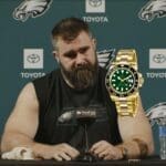 Jason Kelce’s retirement Rolex has a meaningful backstory