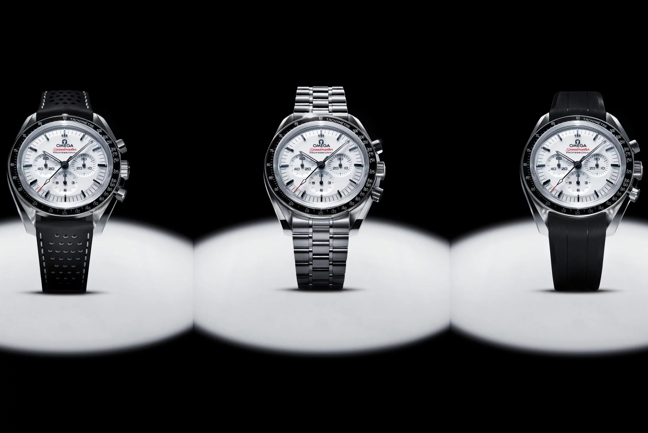 Omega adds a white dial to the Speedmaster
