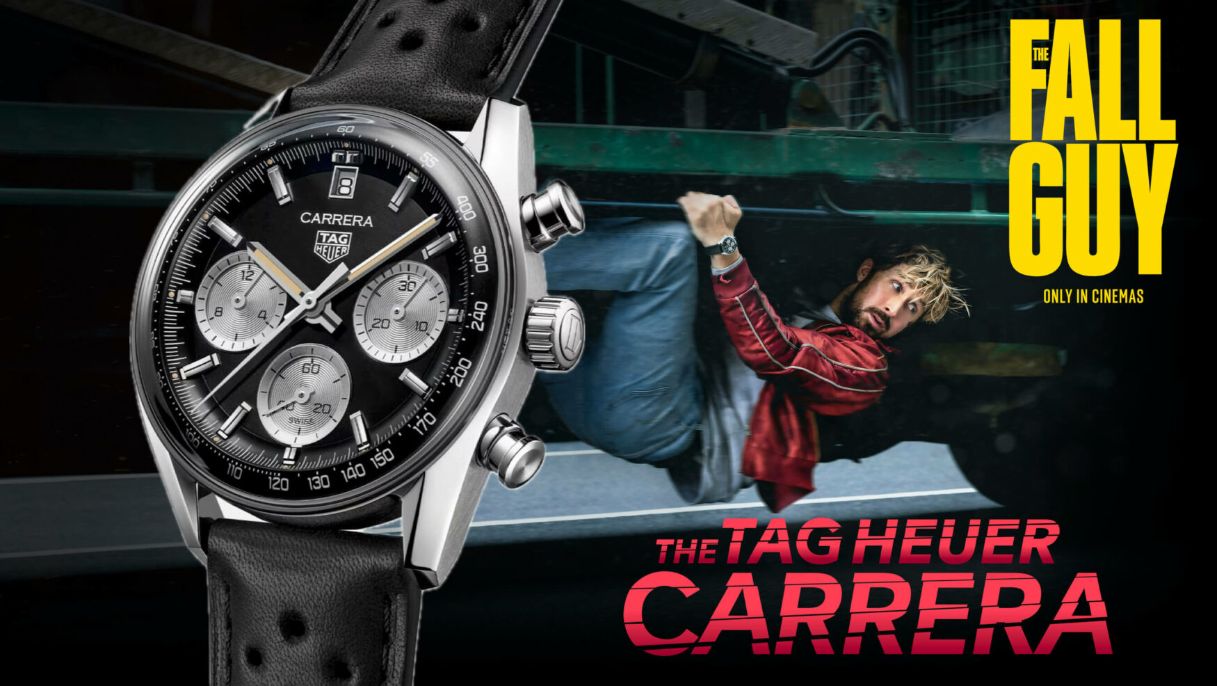 This is the TAG Heuer Ryan Gosling wears in new film The Fall Guy
