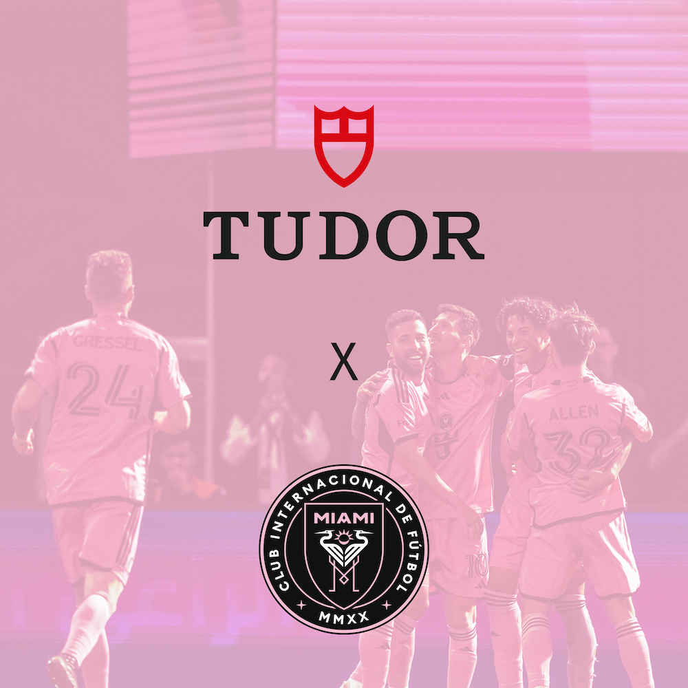 Tudor is now the Official Timekeeper for Inter Miami CF, and there is a new pink watch!