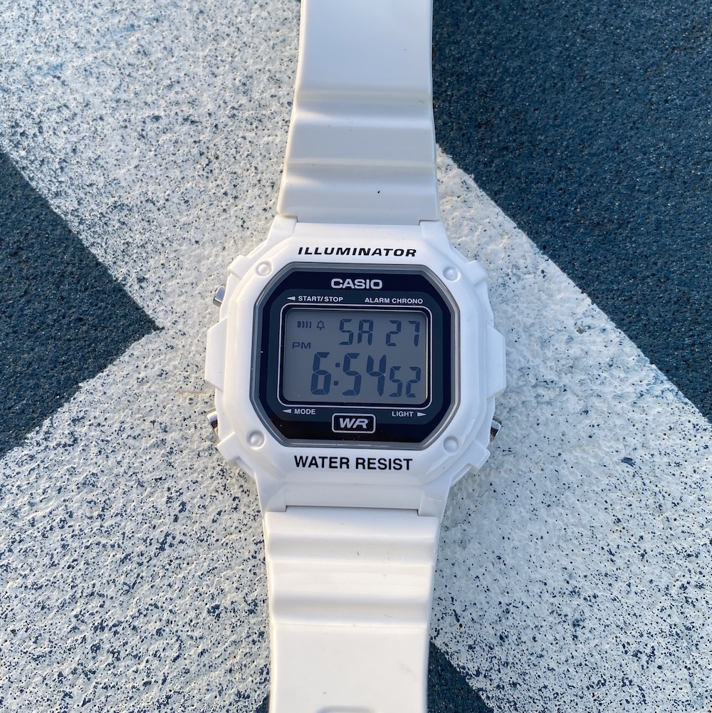 The one watch I’d save in a disaster would be my $22 Casio world-beater