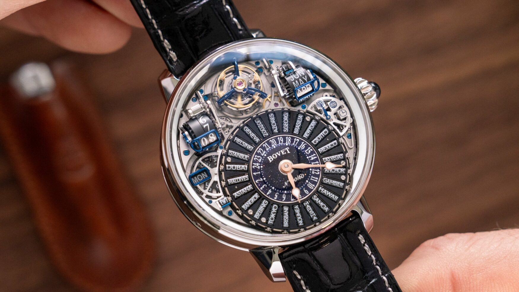 The Bovet Récital 28 Prowess 1 is the first watch ever to acknowledge daylight savings