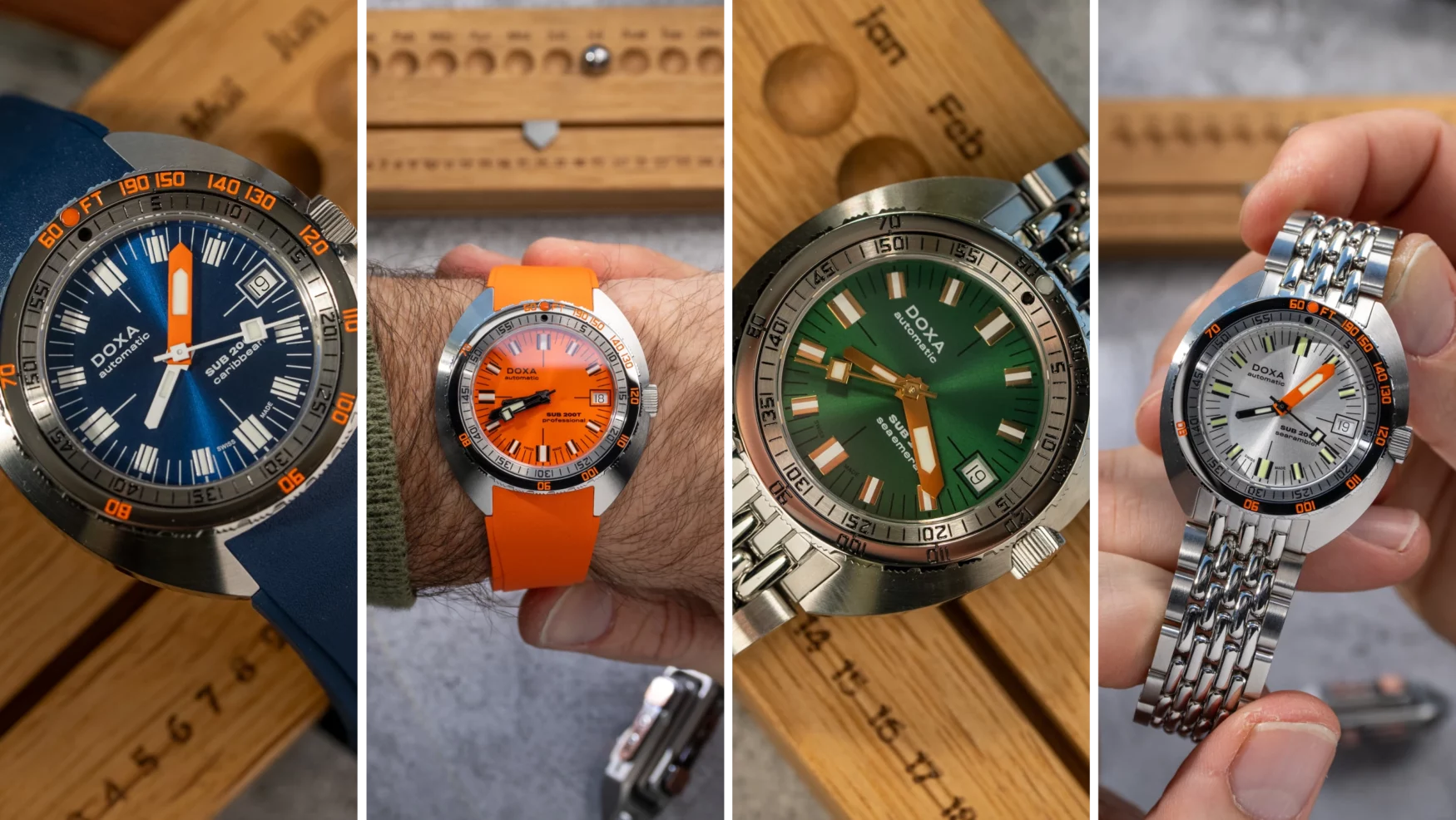 The Doxa SUB 200T is classic Doxa flavour in a smaller and cheaper package