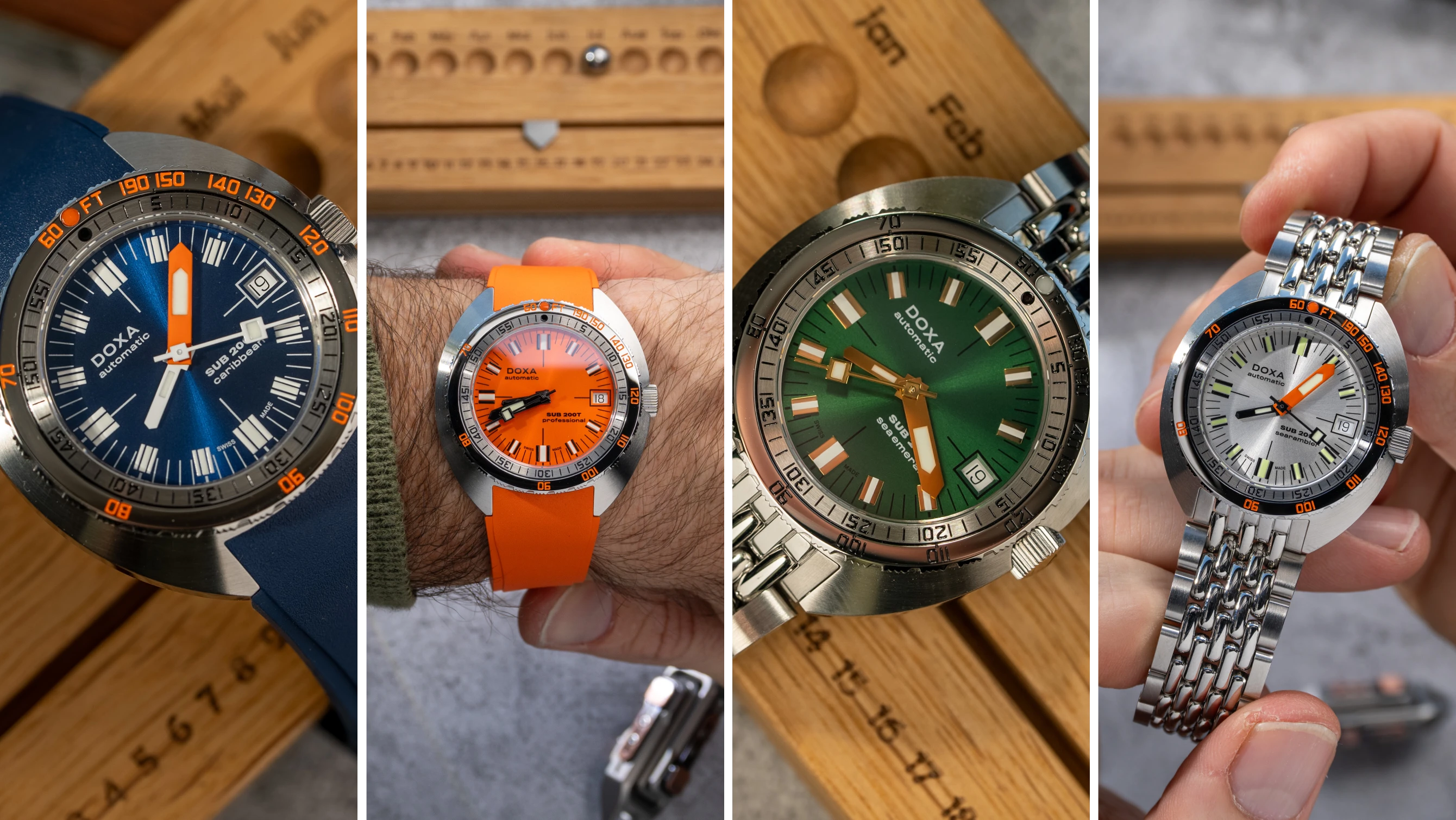 The Doxa SUB 200T is classic Doxa flavour in a smaller and cheaper package