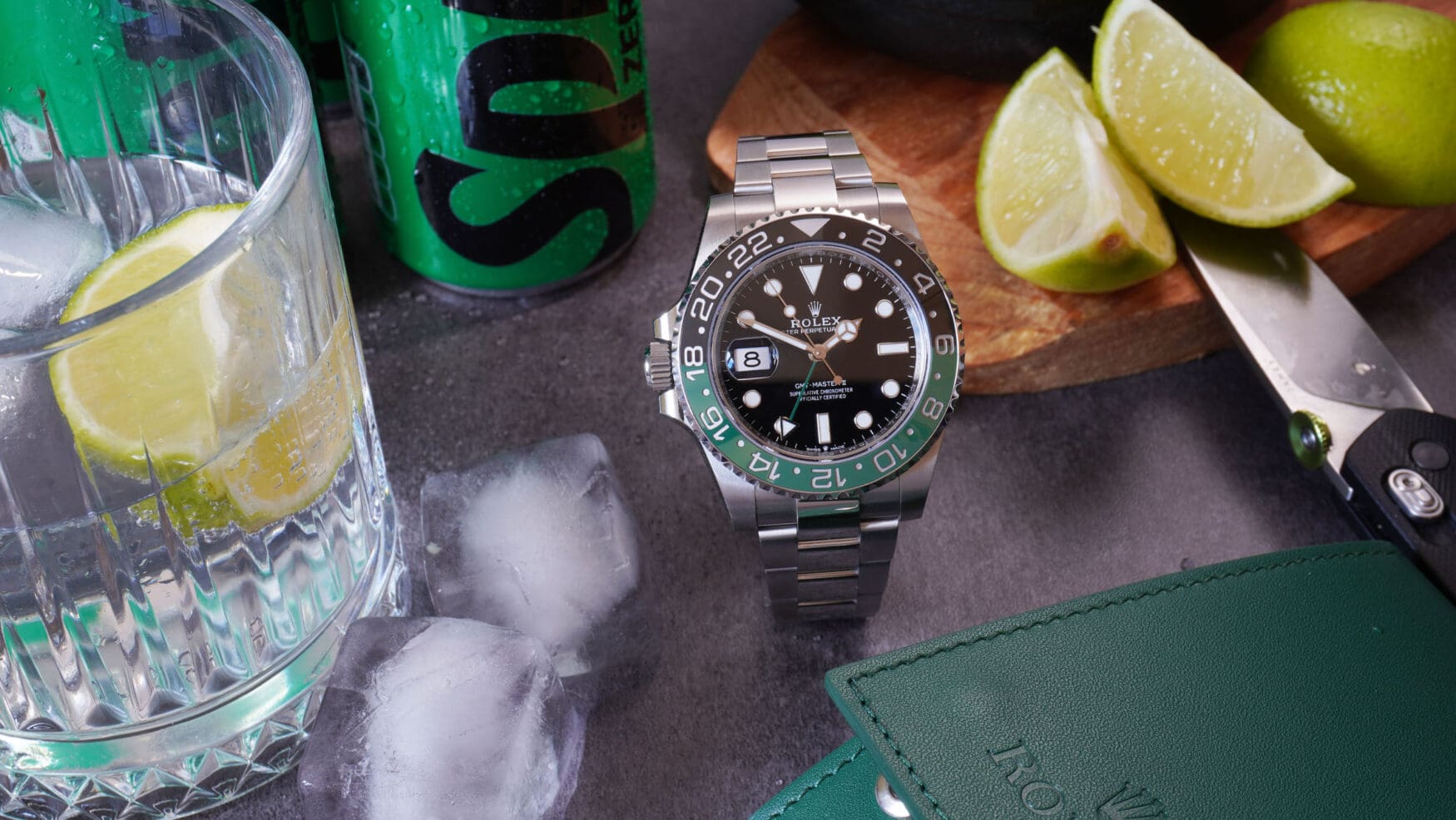 Life on the left side with the Rolex GMT-Master II “Sprite”