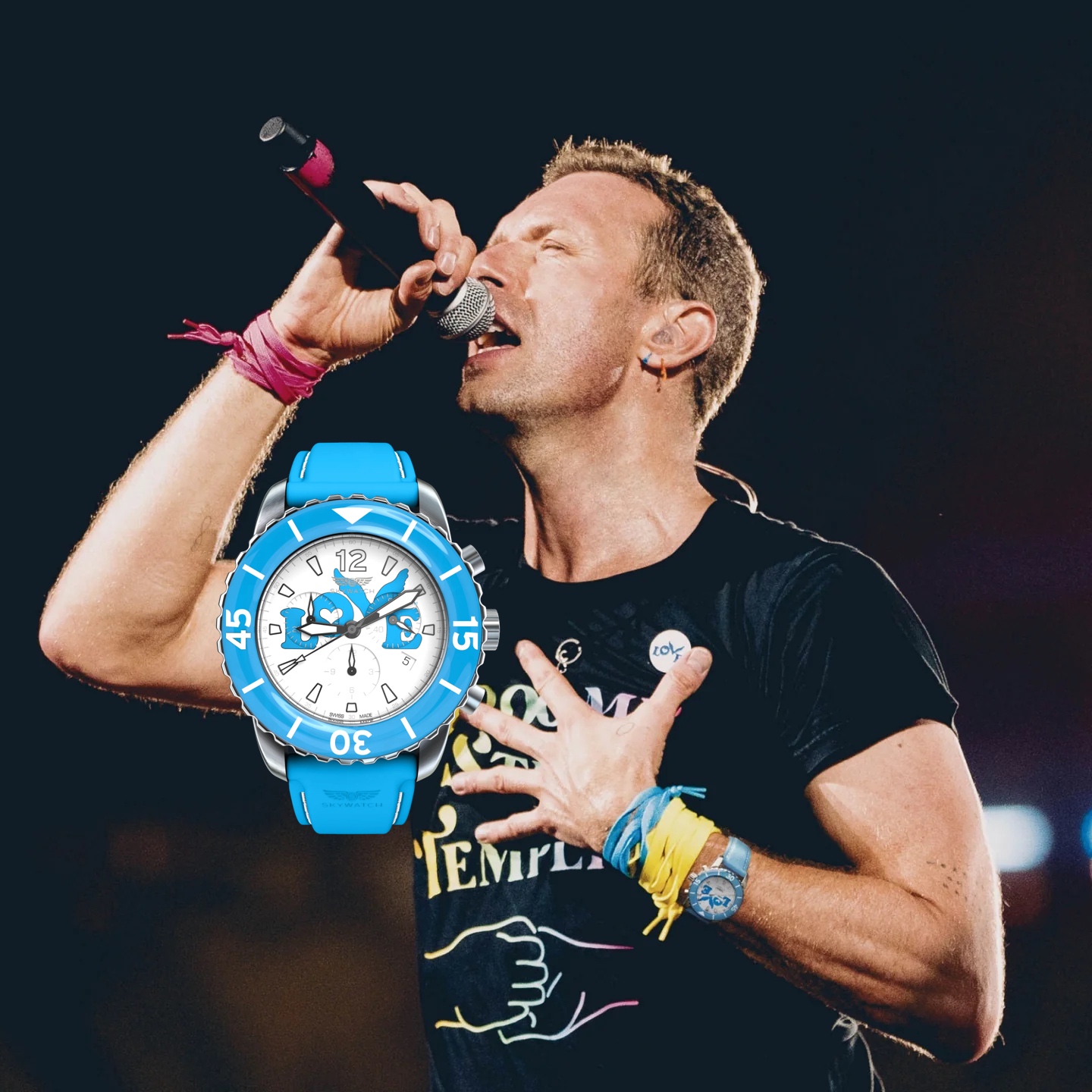 Did you know Coldplay’s Chris Martin co-designed a dive watch collab?