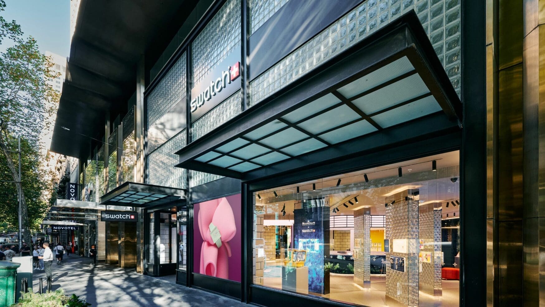 Swatch opens the biggest Australian store on Melbourne’s Collins Street