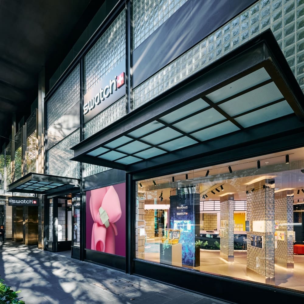 Swatch opens the biggest Australian store on Melbourne’s Collins Street