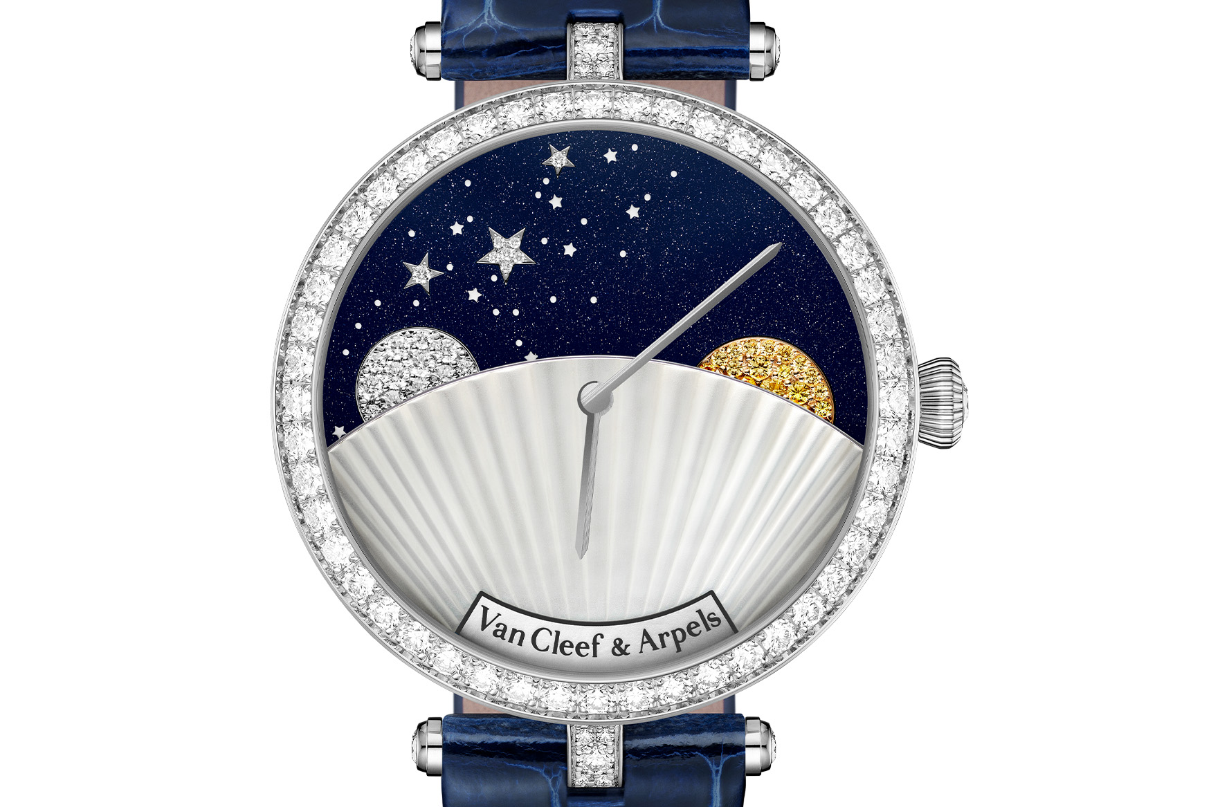 Arpels Lady Jour Nuit dial