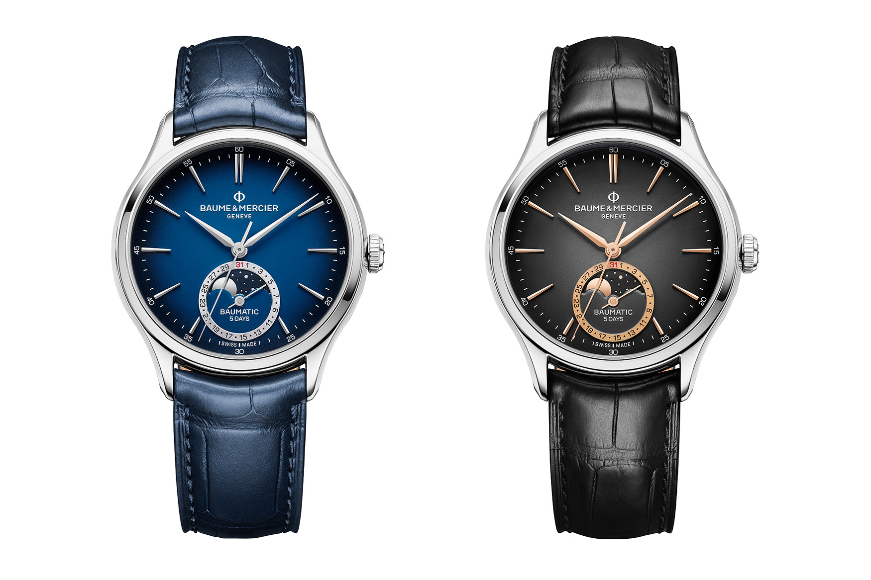 Baume and Mercier Clifton Baumatic Moon Phases