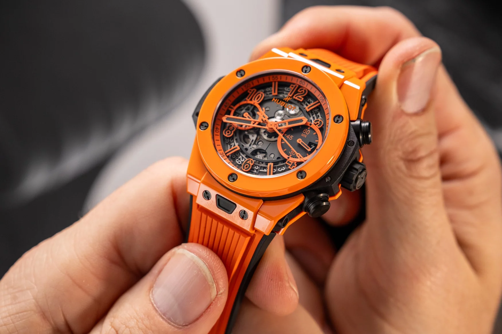 Hublot orange hotsell