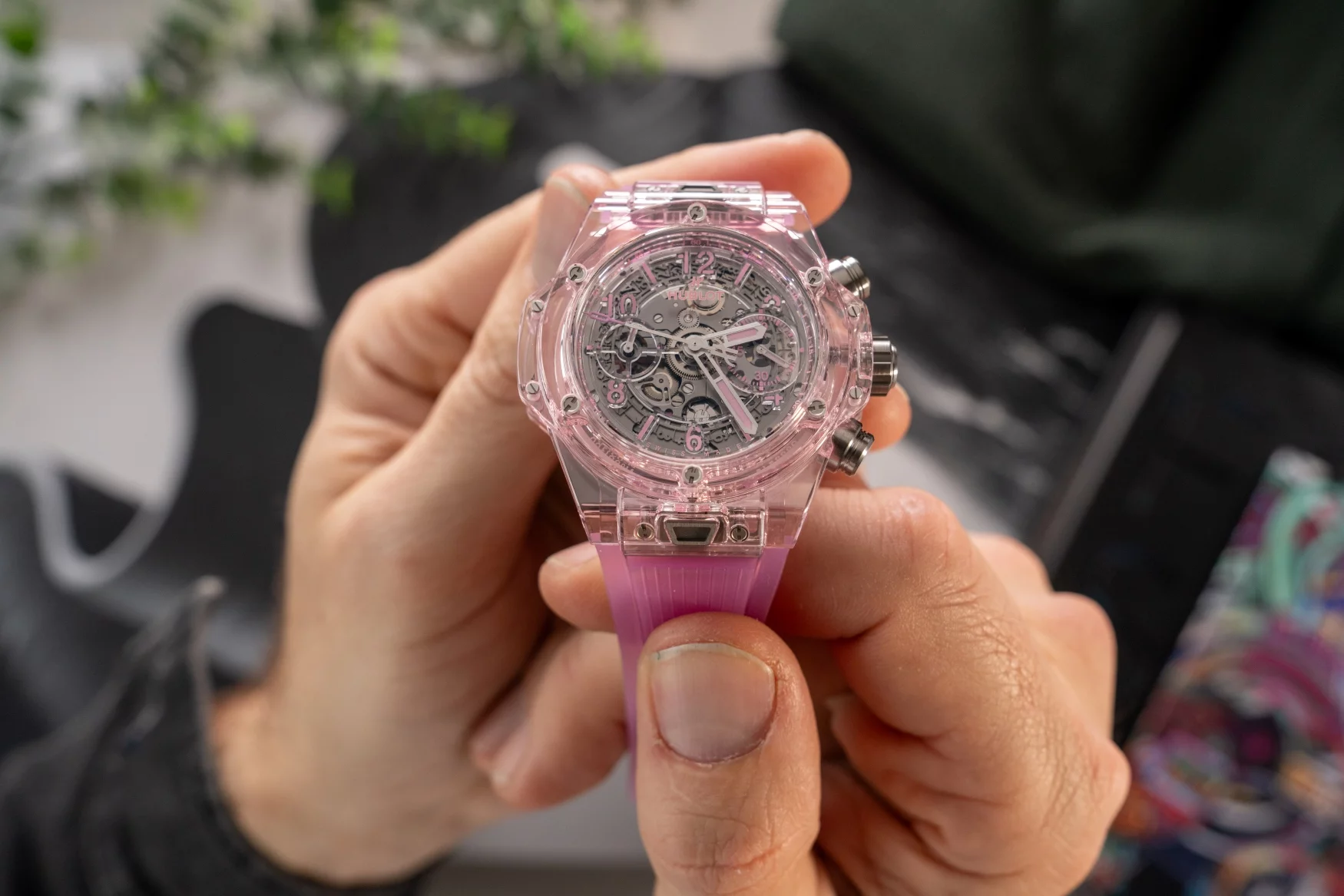 Hublot pink sapphire hotsell