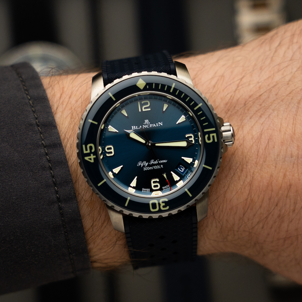 The new Blancpain Fifty Fathoms Automatique 42mm is a more wearable take on the icon