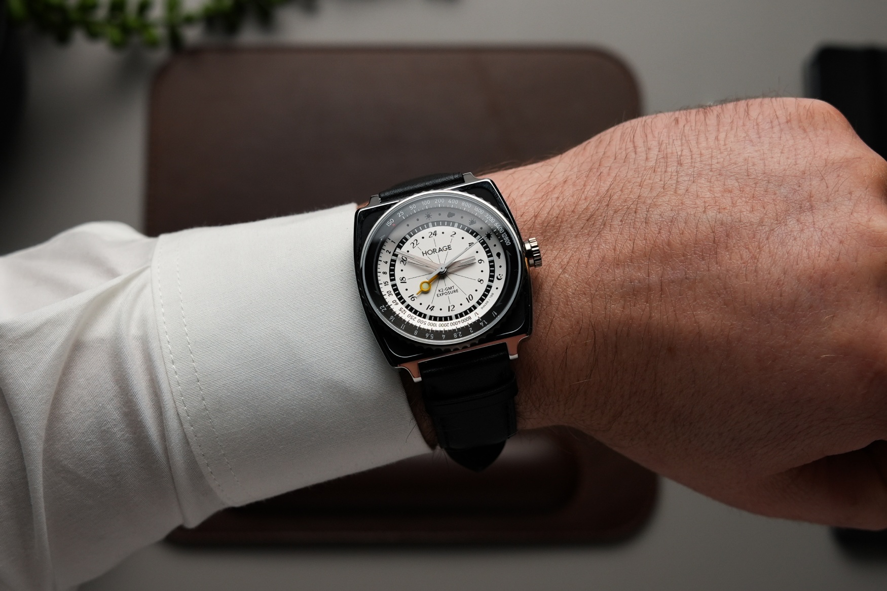 Horage Lensman 2 on the wrist