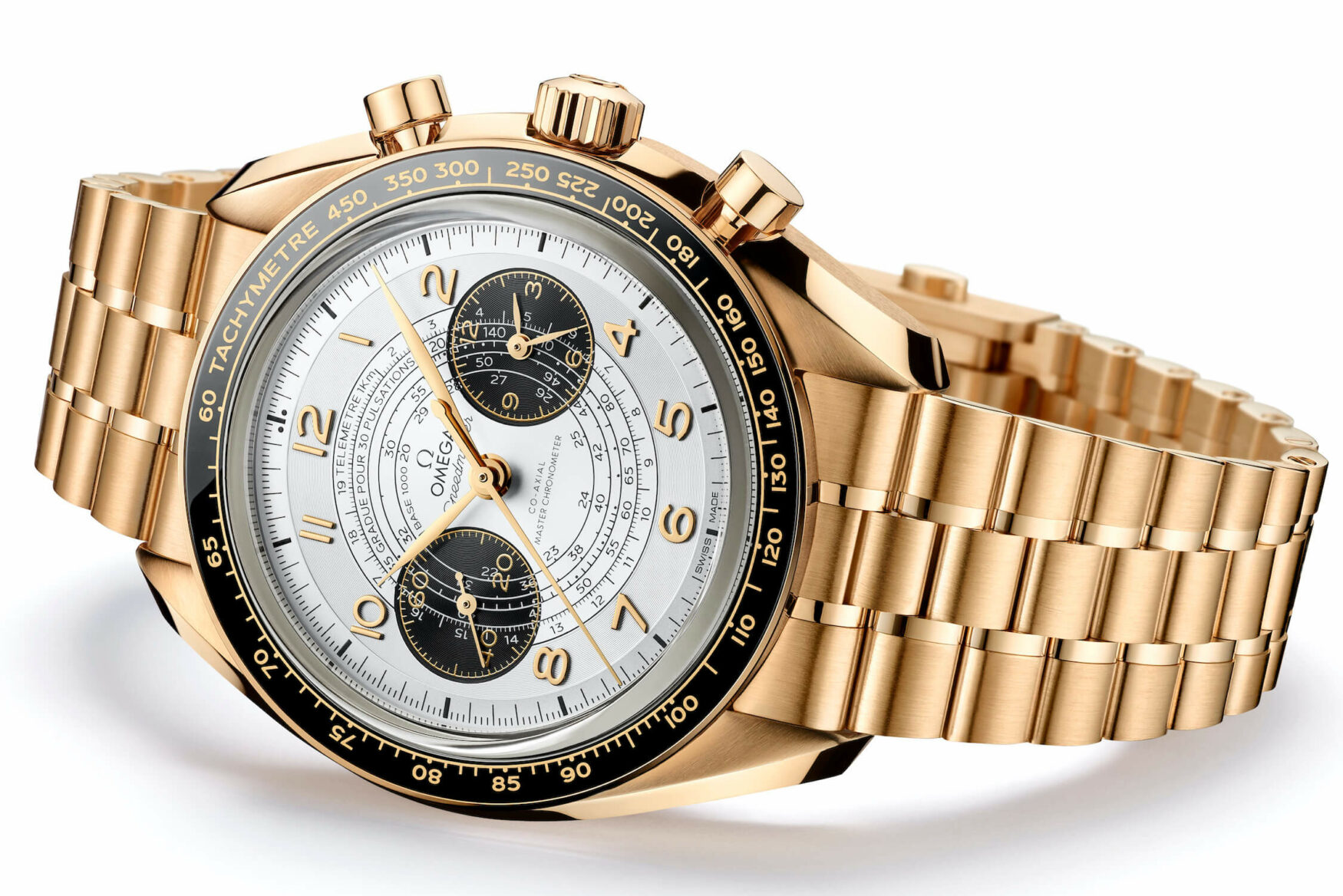 This new Omega Speedmaster Chronoscope Paris 2024 Collection marks 100 days until the opening of the Olympic Games