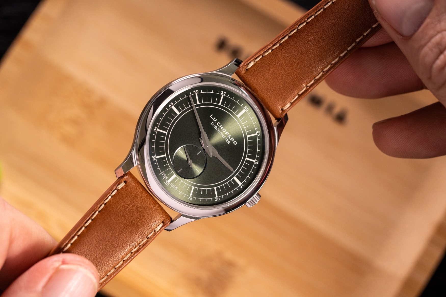 Chopard goes green again for the L.U.C XPS Forest Green