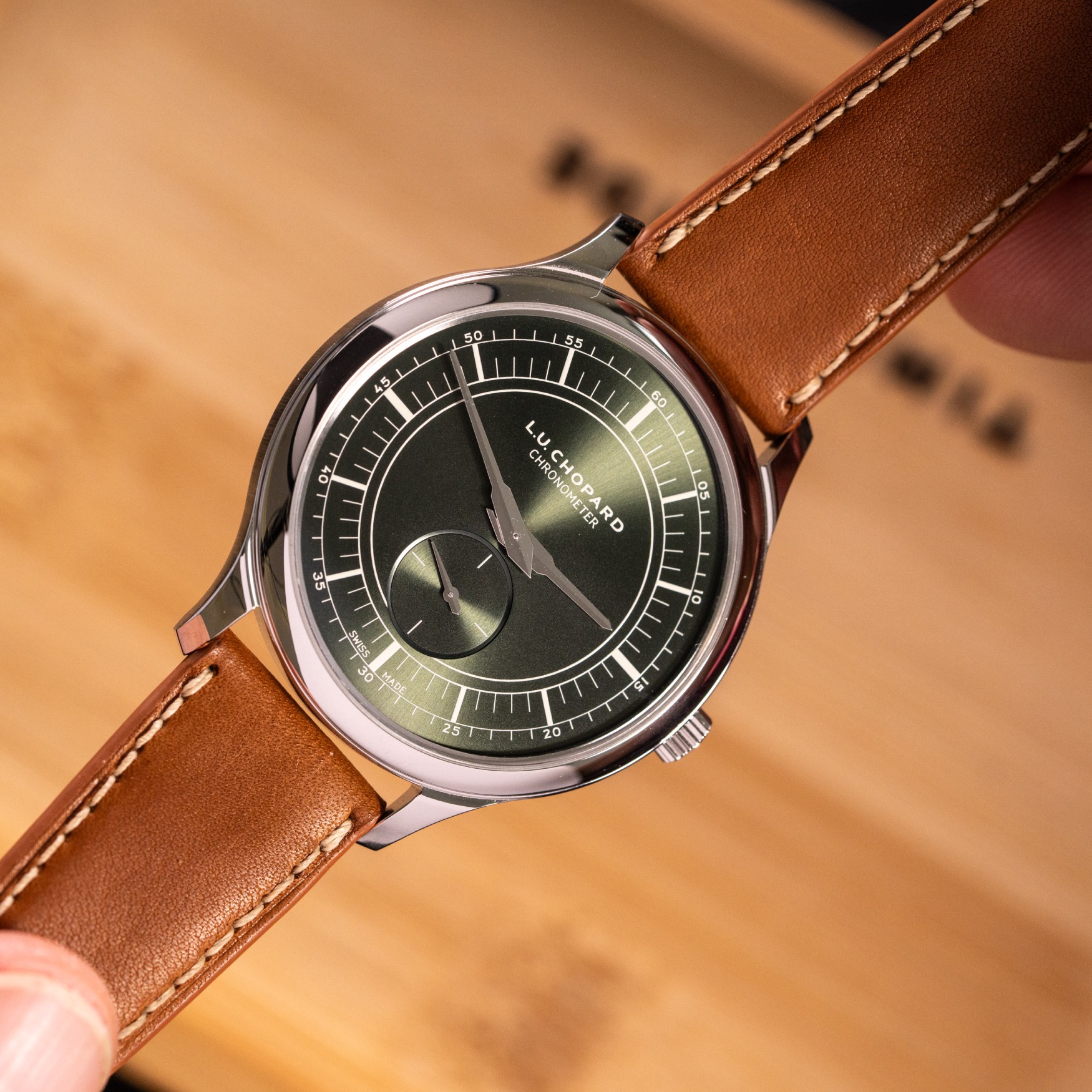 Chopard goes green again for the L.U.C. XPS Forest Green