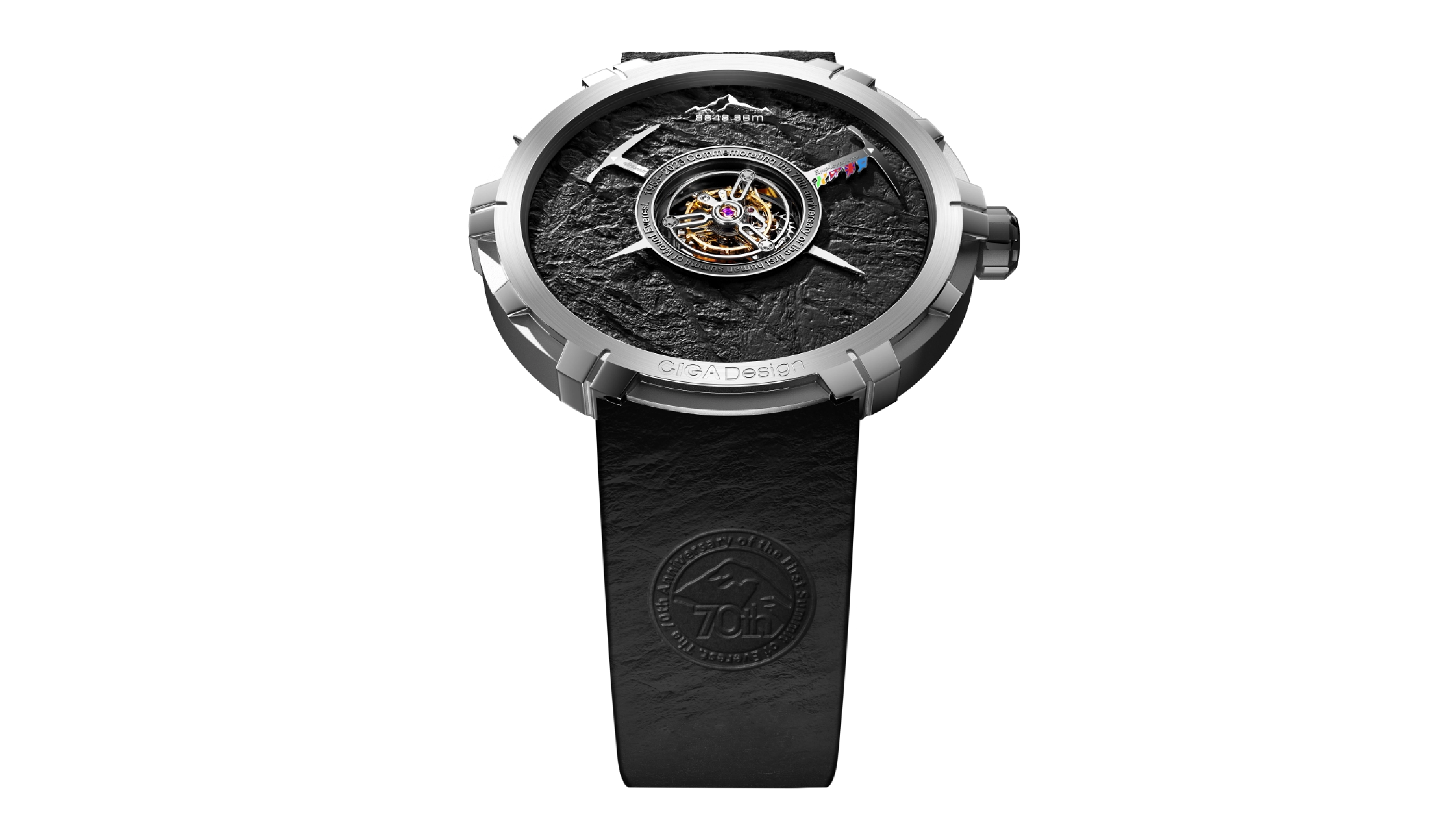 CIGA Design’s Central Tourbillon Mount Everest Homage Edition represents another peak for Chinese watchmaking